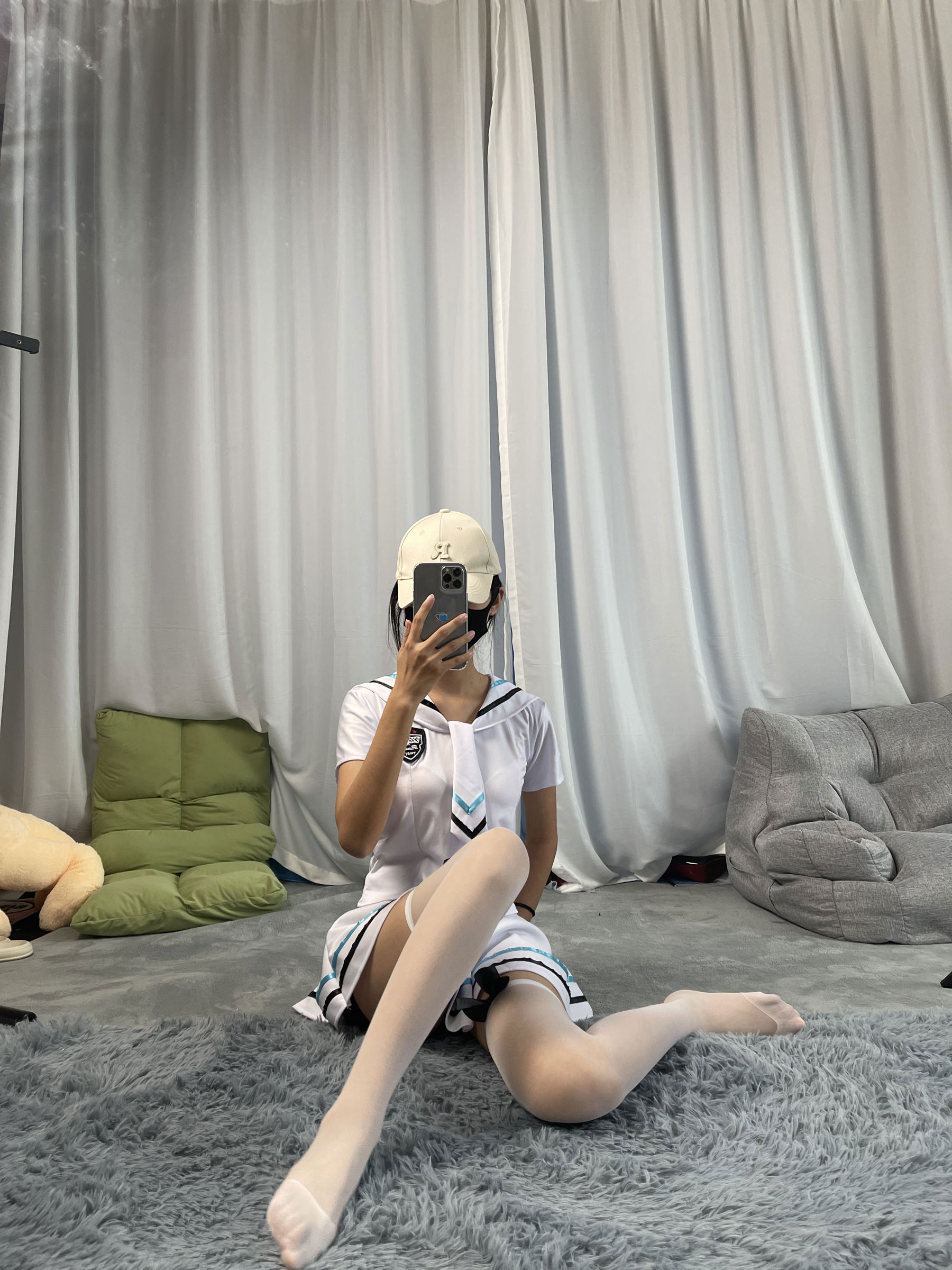 三禾摄影 No.054 水手服 白丝/(203P)