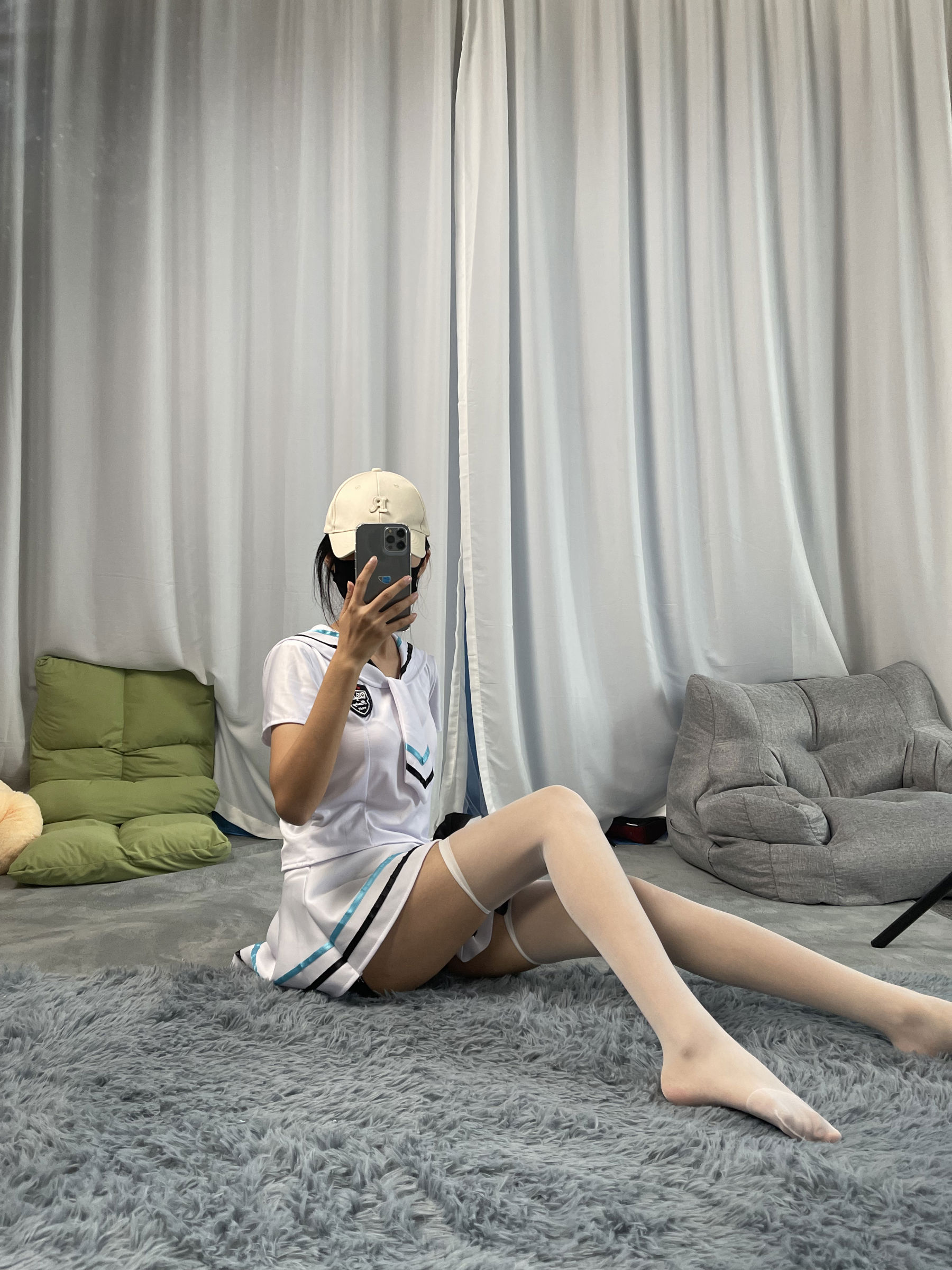 三禾摄影 No.054 水手服 白丝/(203P)