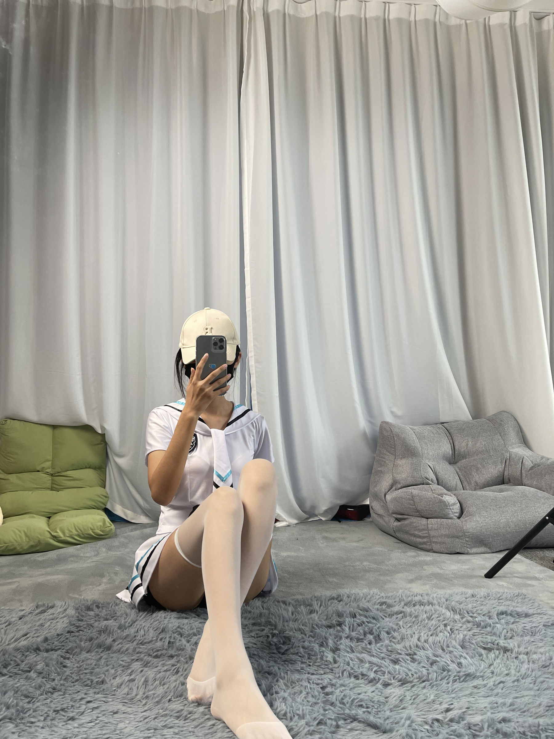 三禾摄影 No.054 水手服 白丝/(203P)