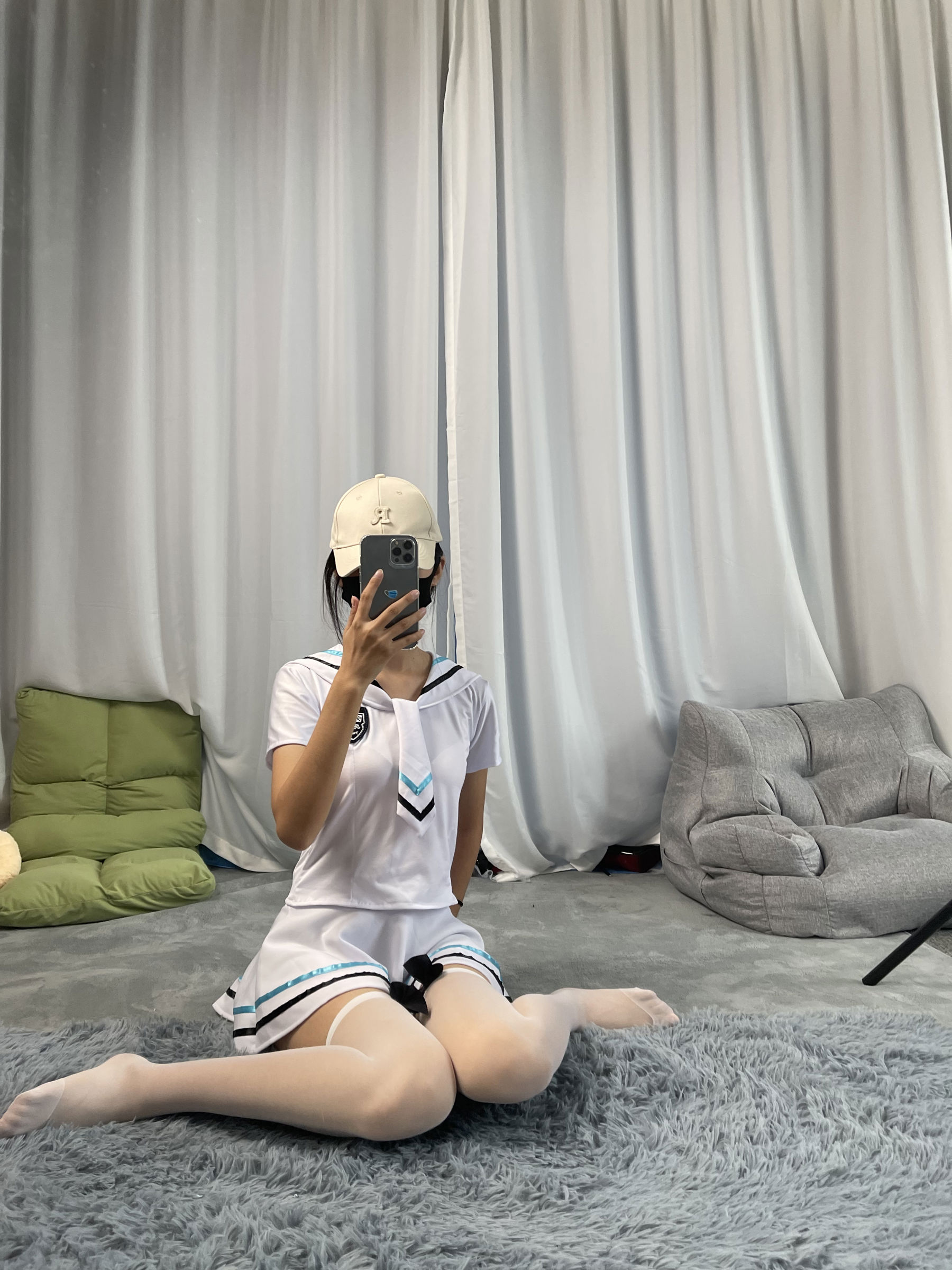 三禾摄影 No.054 水手服 白丝/(203P)