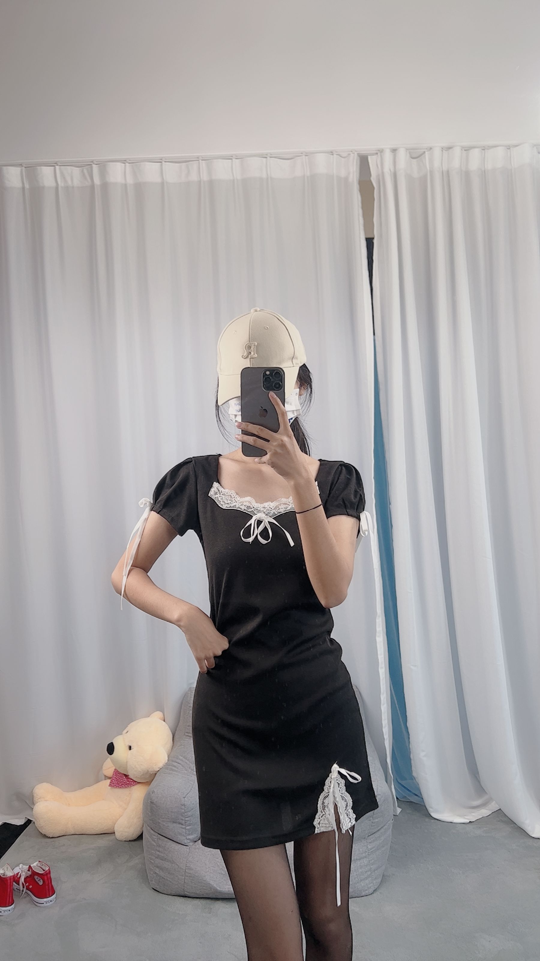 三禾摄影 No.058 黑丝 高跟 牛仔短裤/(132P)