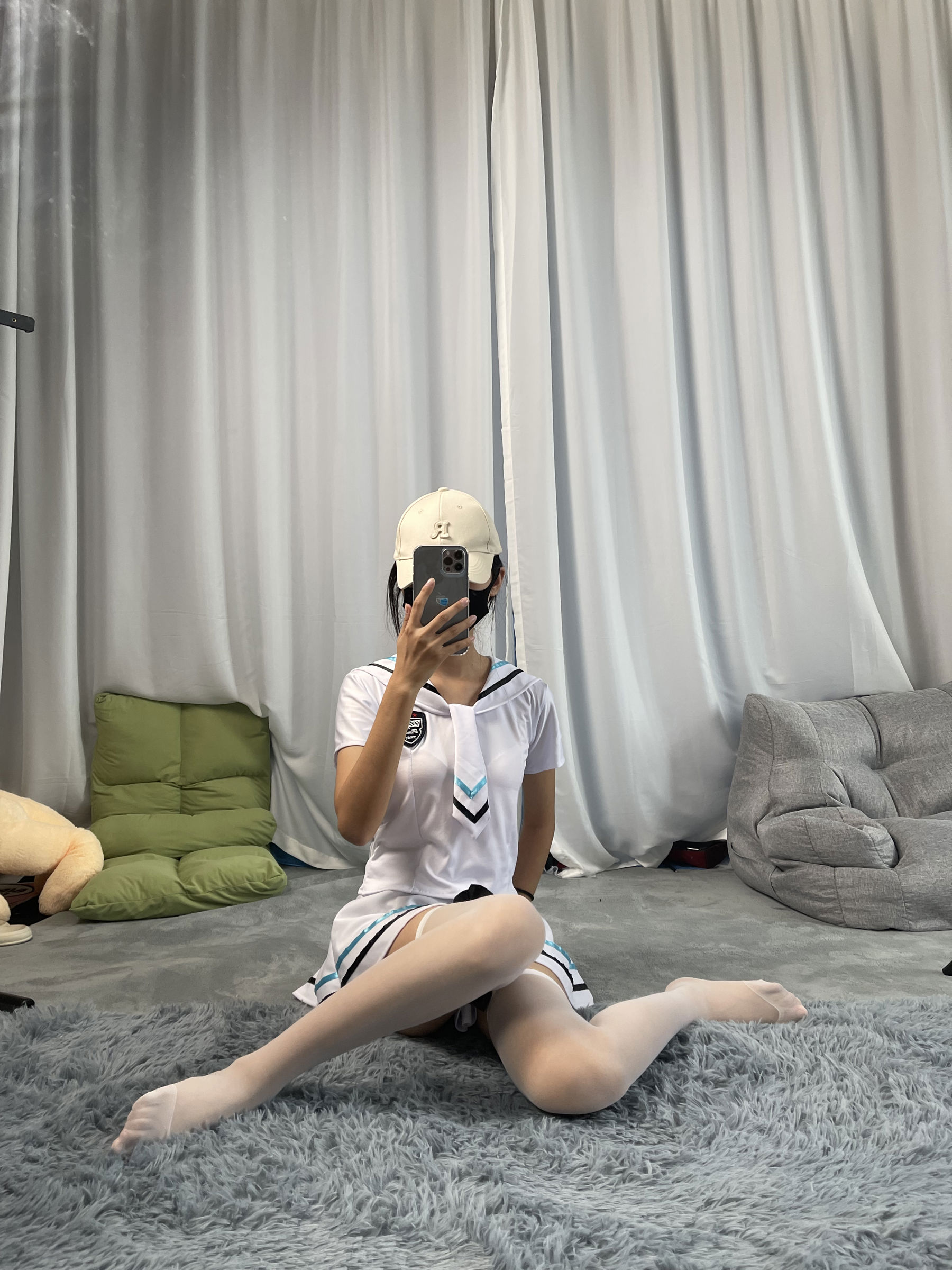 三禾摄影 No.054 水手服 白丝/(203P)