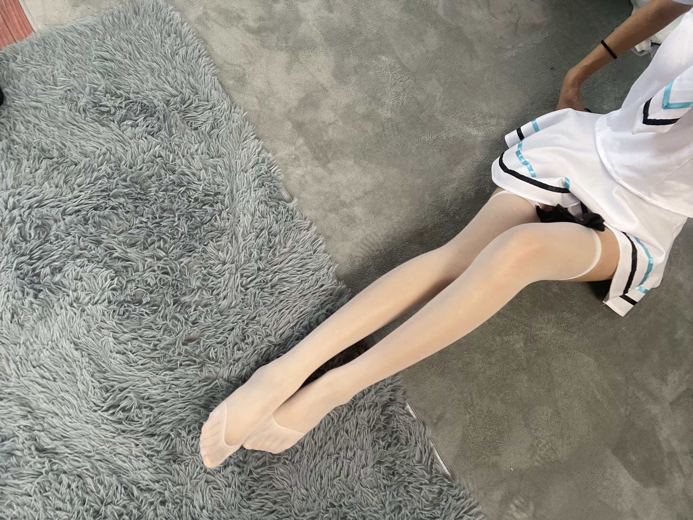三禾摄影 No.054 水手服 白丝/(203P)