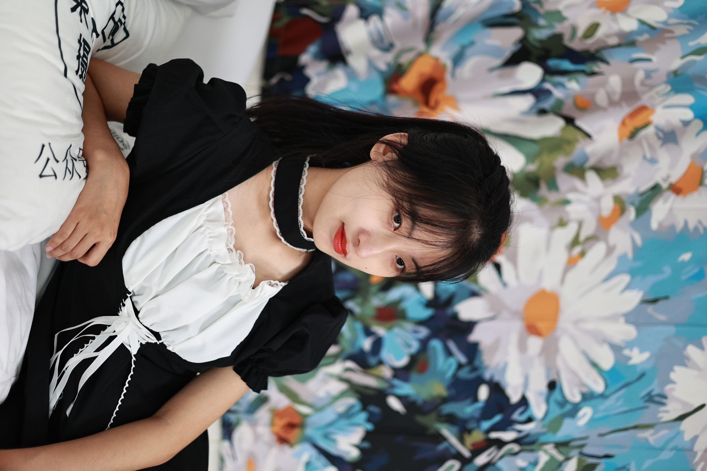 三禾摄影 No.053 女仆装 黑丝 小皮鞋/(177P)