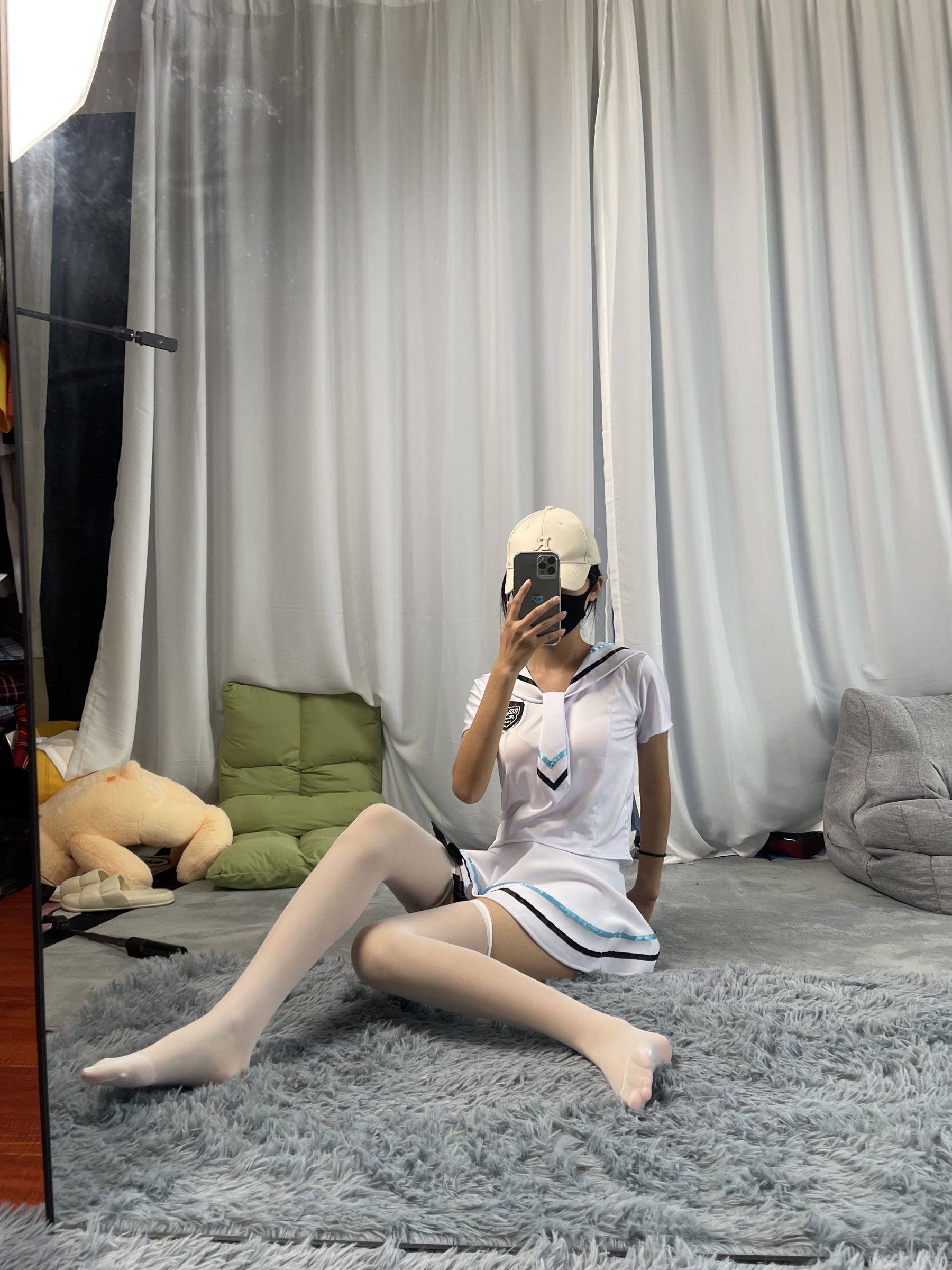 三禾摄影 No.054 水手服 白丝/(203P)