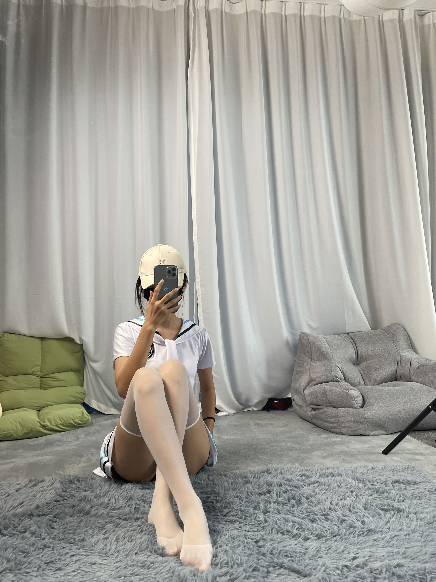 三禾摄影 No.054 水手服 白丝/(203P)