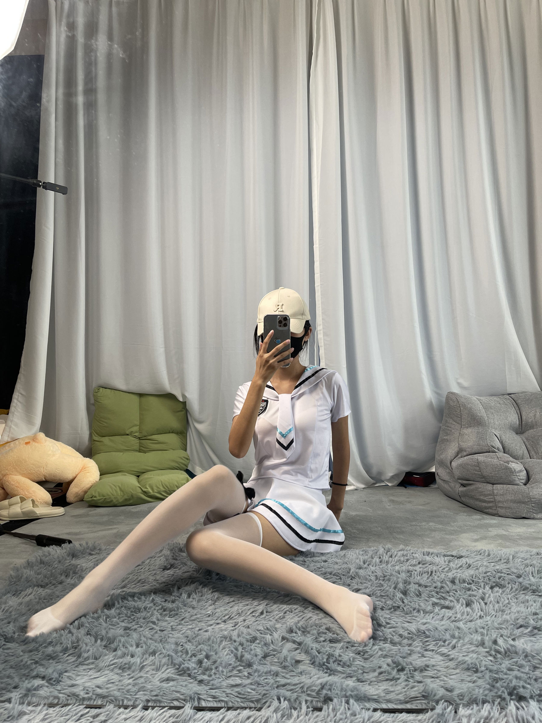 三禾摄影 No.054 水手服 白丝/(203P)