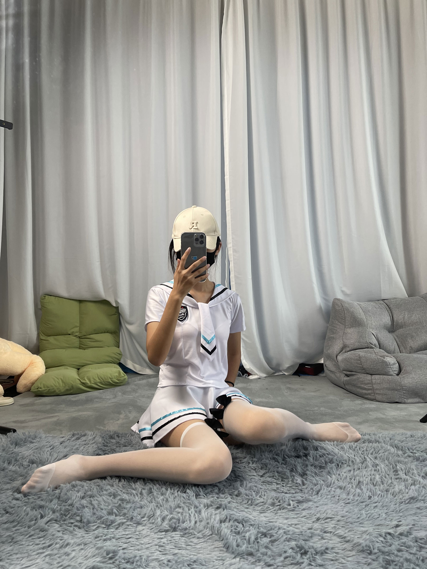 三禾摄影 No.054 水手服 白丝/(203P)