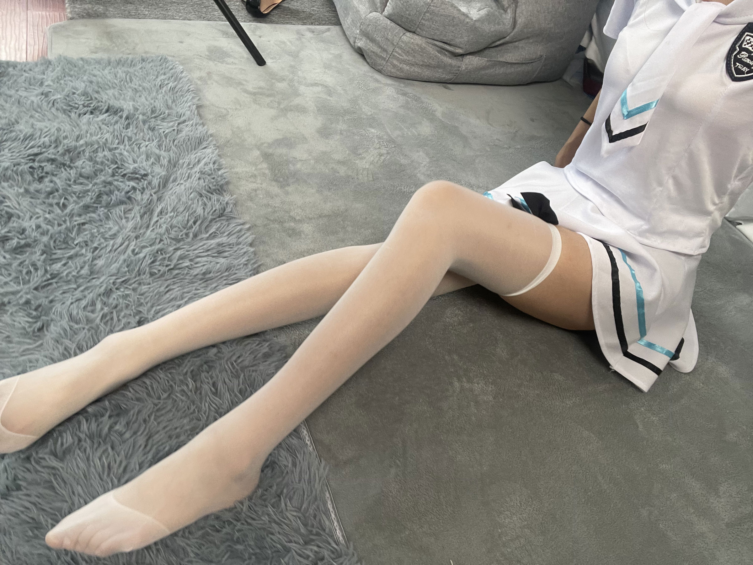 三禾摄影 No.054 水手服 白丝/(203P)