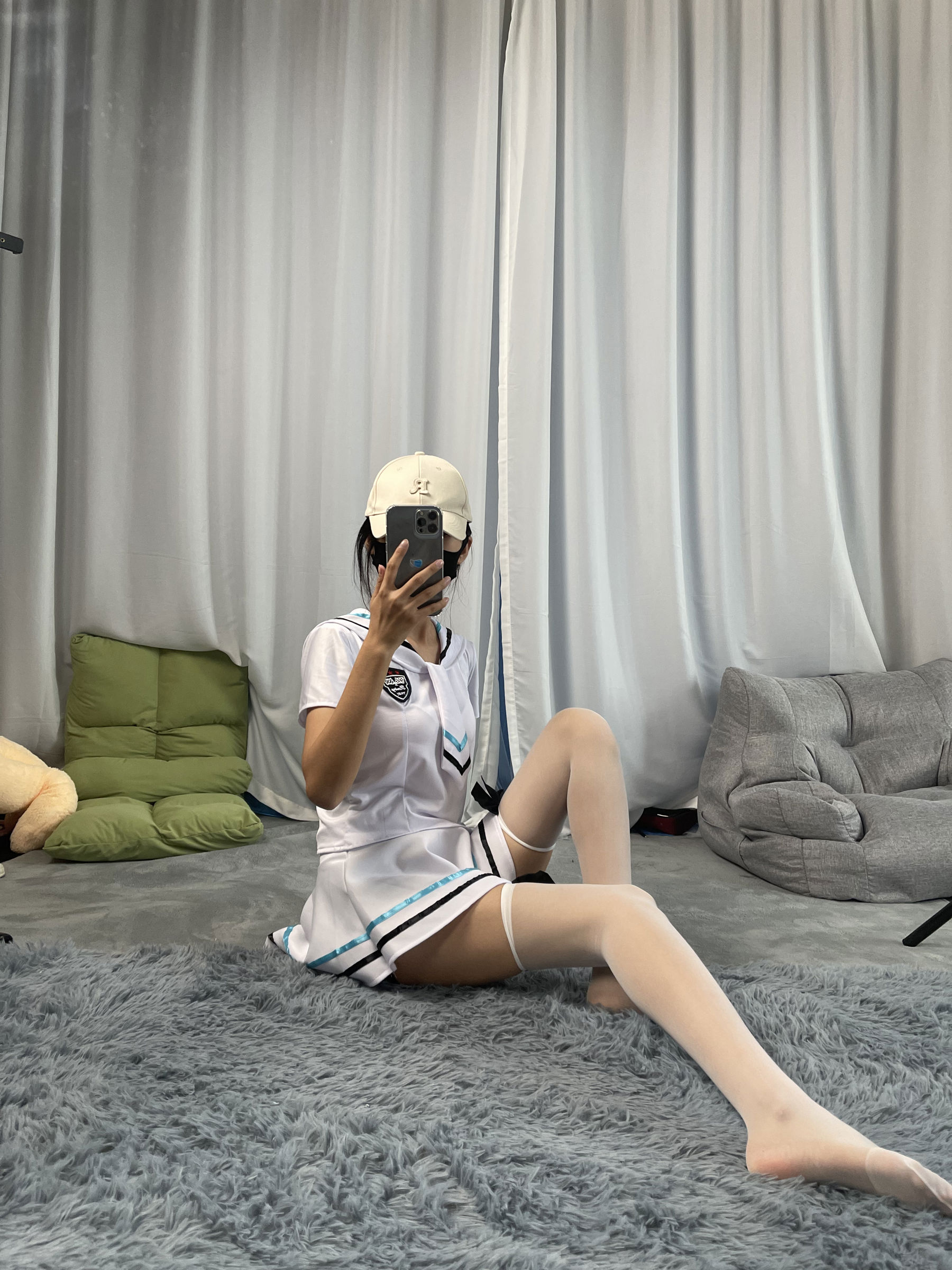 三禾摄影 No.054 水手服 白丝/(203P)