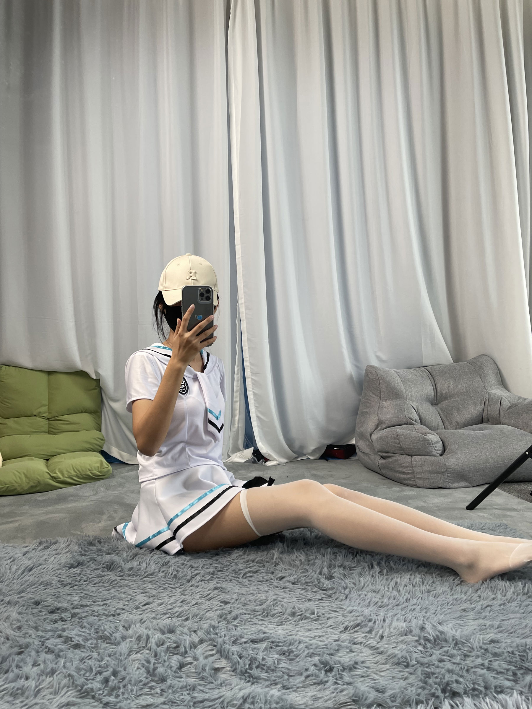 三禾摄影 No.054 水手服 白丝/(203P)
