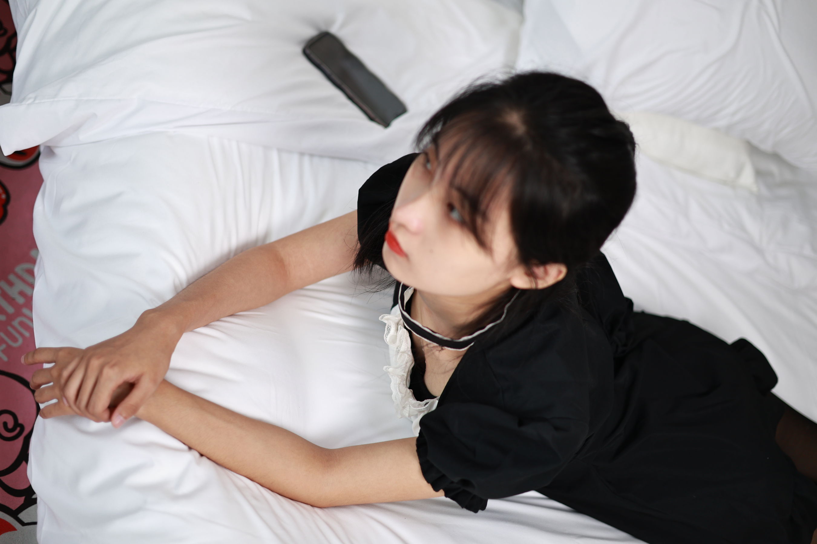 三禾摄影 No.053 女仆装 黑丝 小皮鞋/(177P)