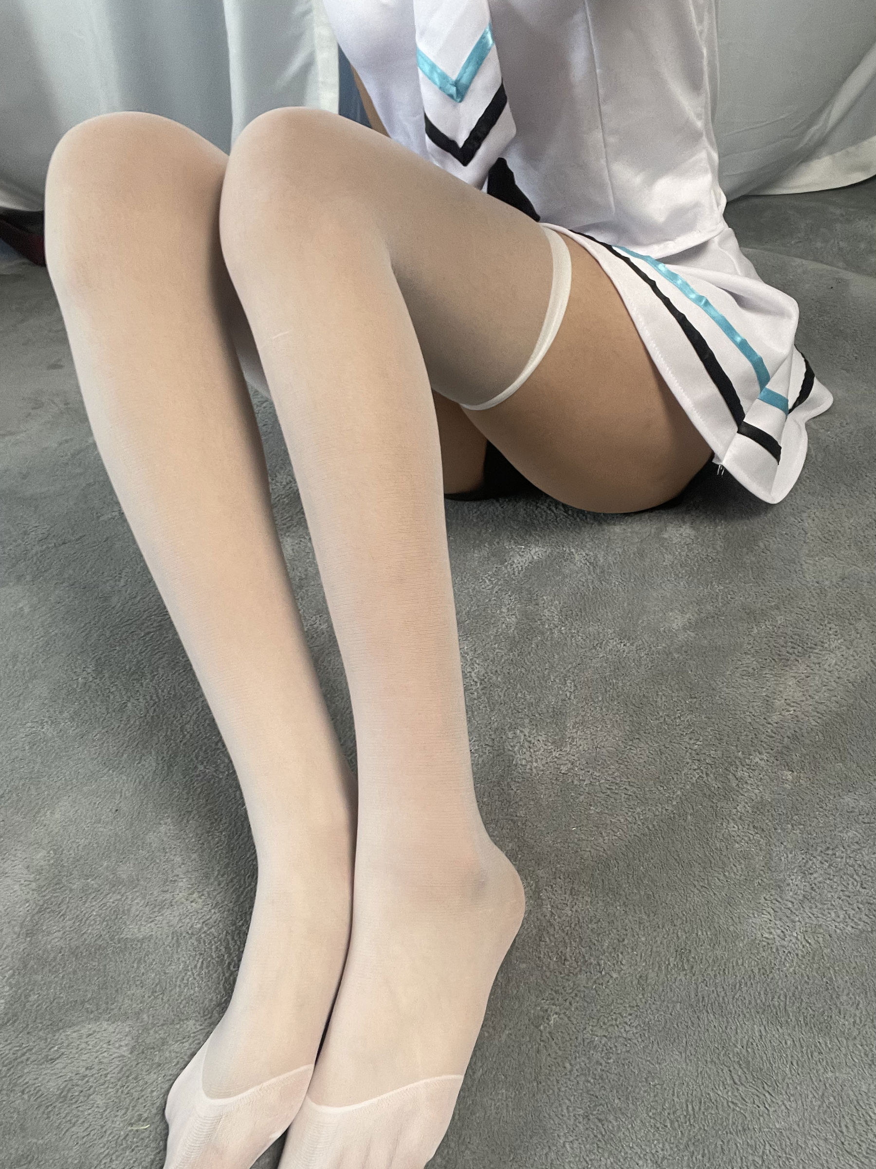 三禾摄影 No.054 水手服 白丝/(203P)
