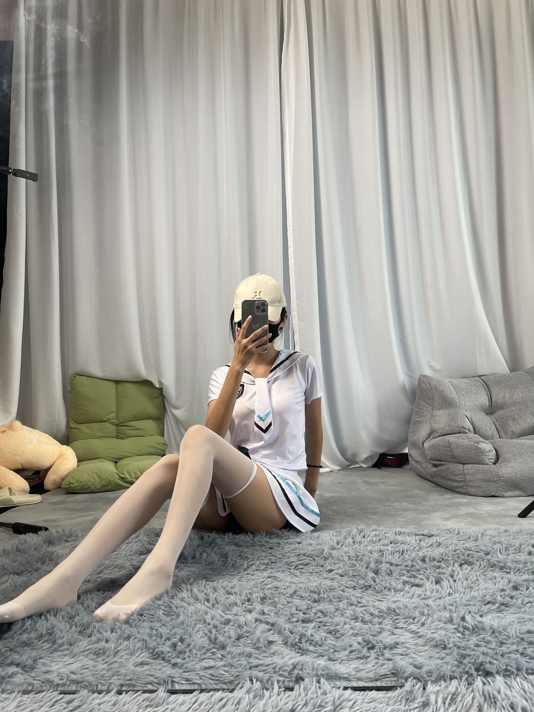 三禾摄影 No.054 水手服 白丝/(203P)