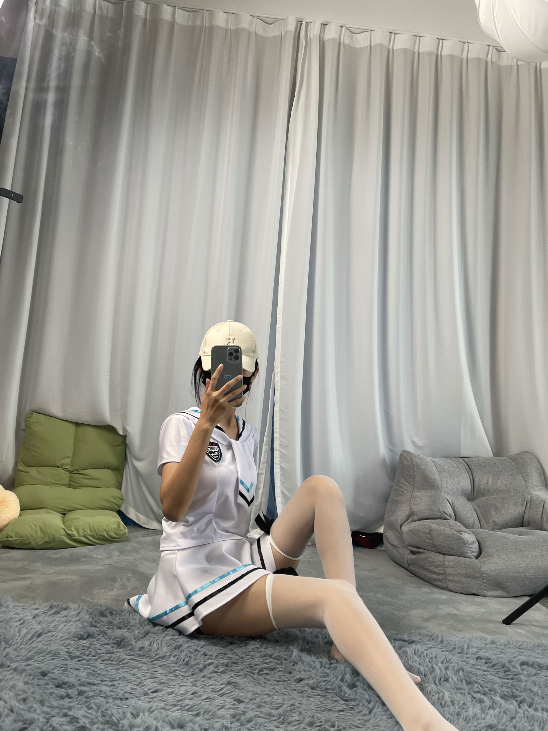 三禾摄影 No.054 水手服 白丝/(203P)