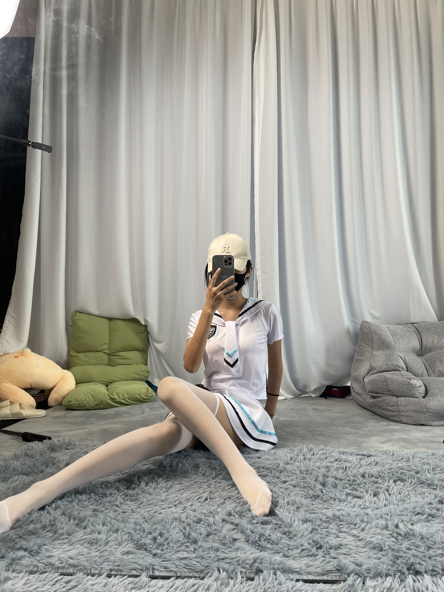 三禾摄影 No.054 水手服 白丝/(203P)
