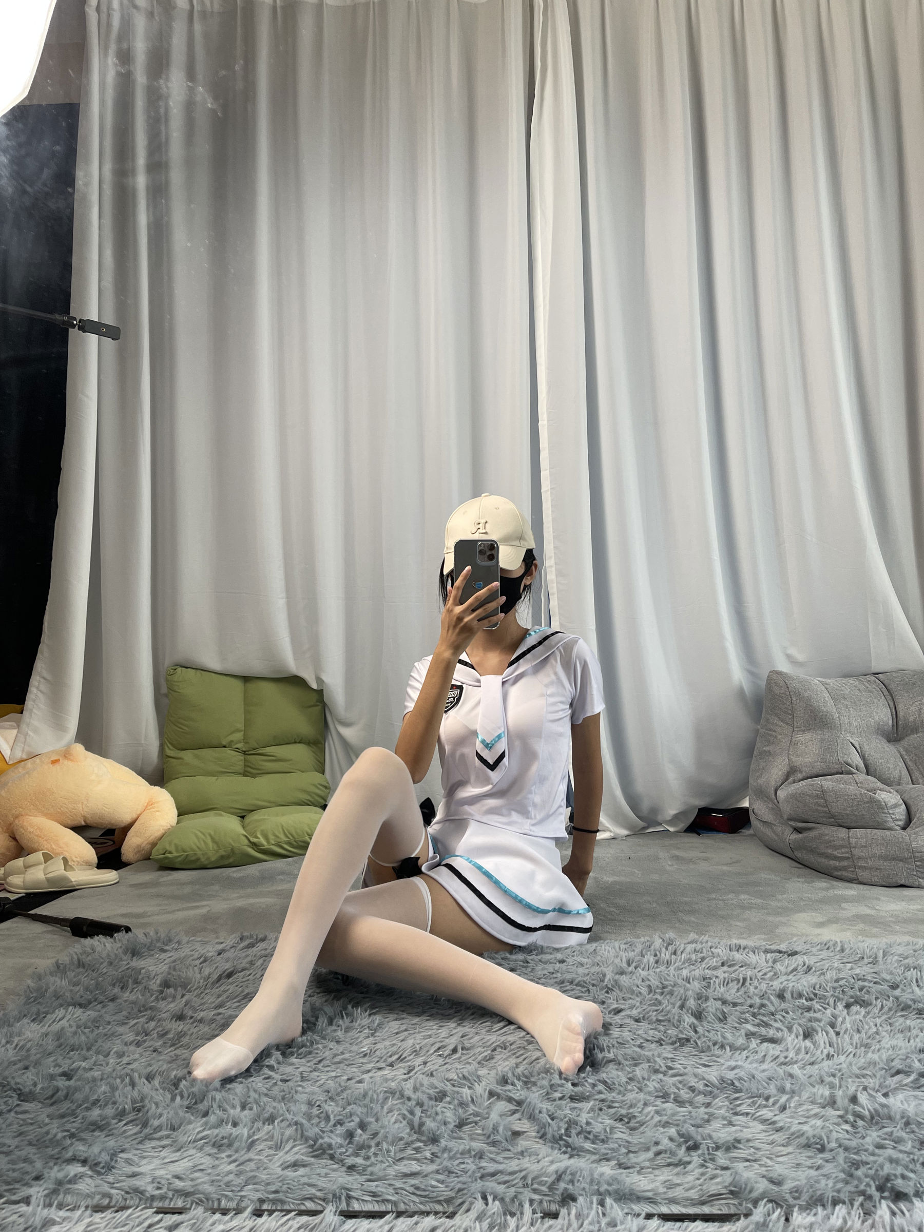 三禾摄影 No.054 水手服 白丝/(203P)