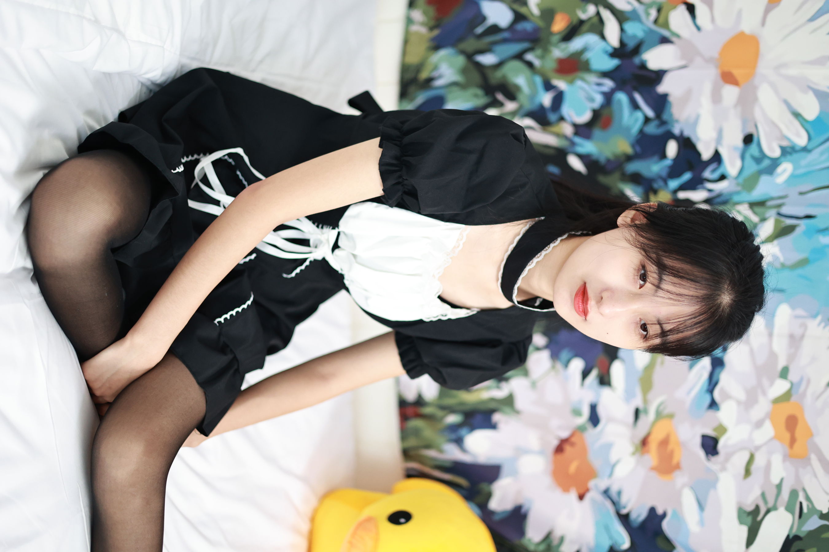 三禾摄影 No.053 女仆装 黑丝 小皮鞋/(177P)