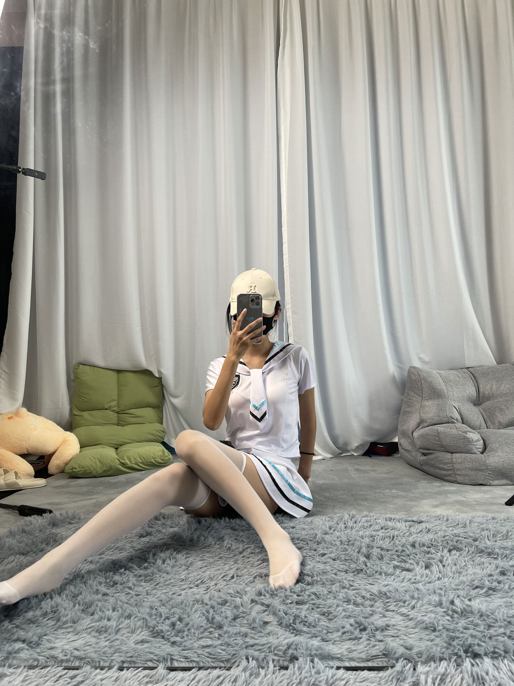 三禾摄影 No.054 水手服 白丝/(203P)
