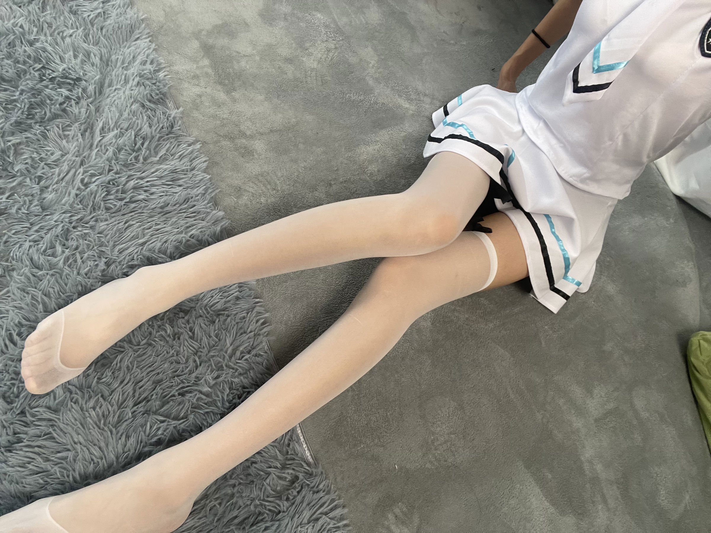 三禾摄影 No.054 水手服 白丝/(203P)