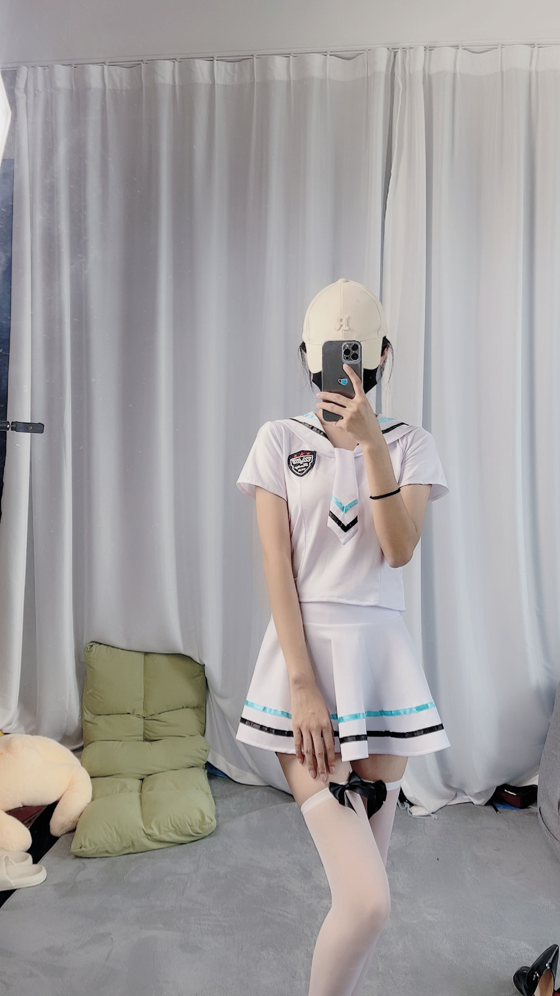 三禾摄影 No.054 水手服 白丝/(203P)