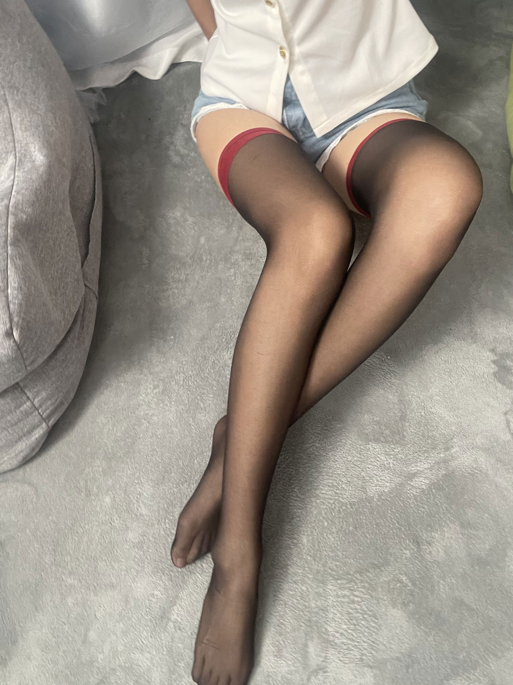 三禾摄影 No.055 黑丝 贝壳头/(200P)
