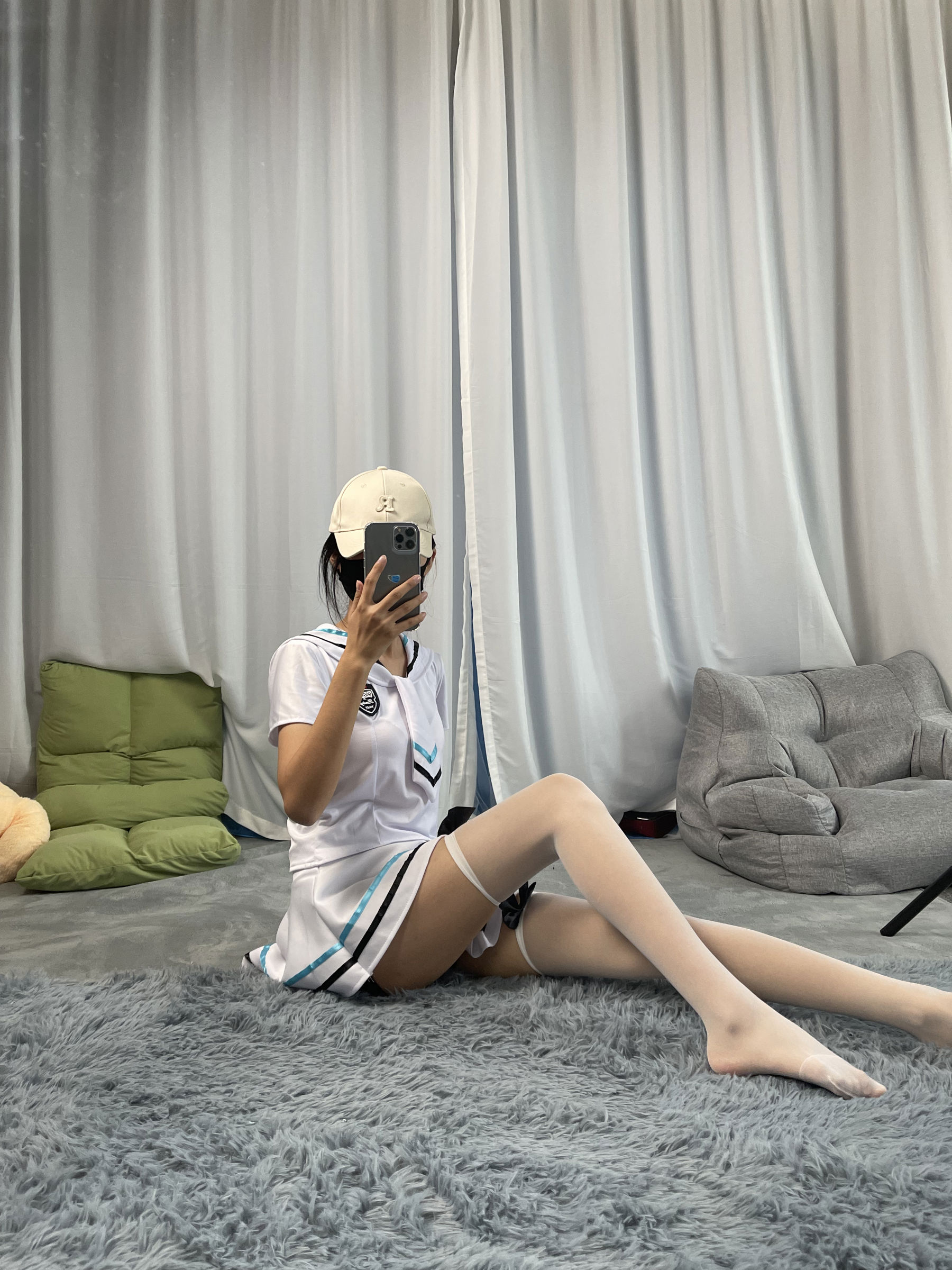 三禾摄影 No.054 水手服 白丝/(203P)