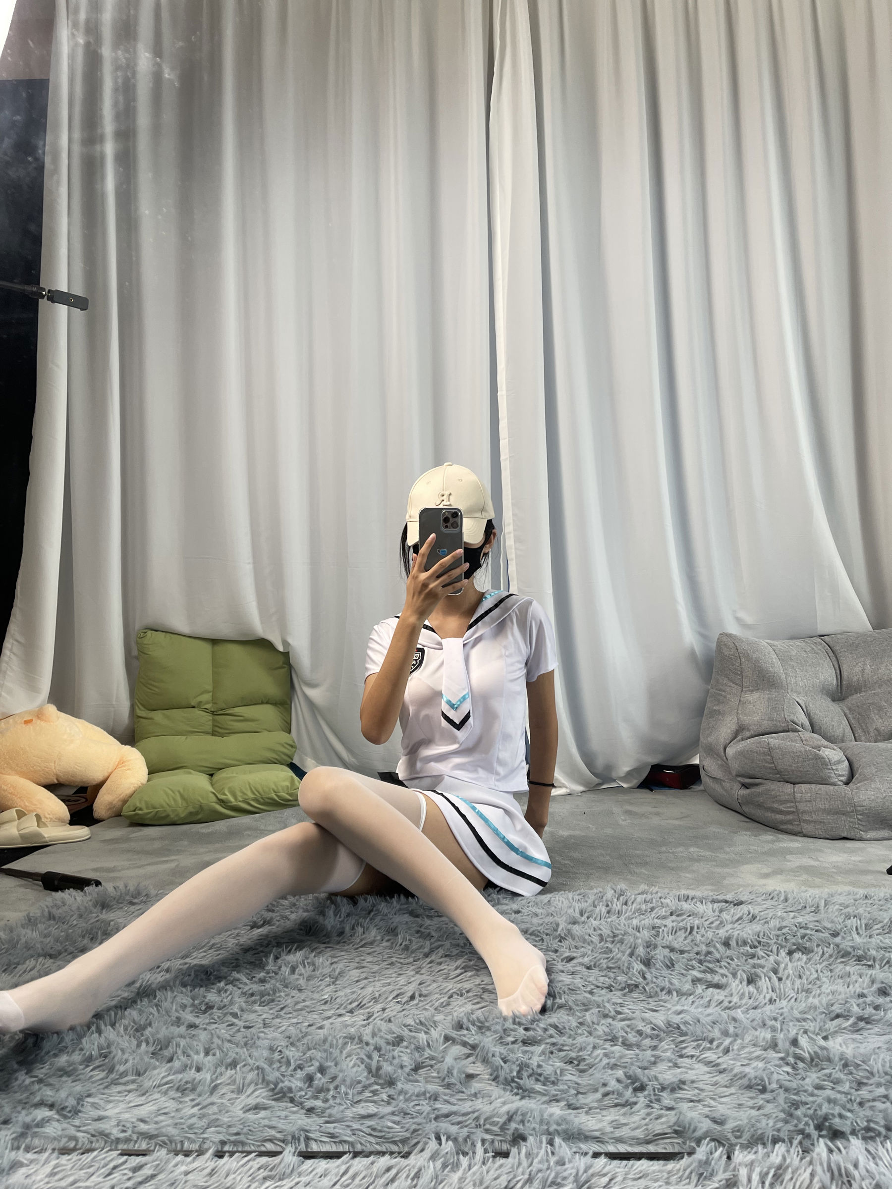 三禾摄影 No.054 水手服 白丝/(203P)