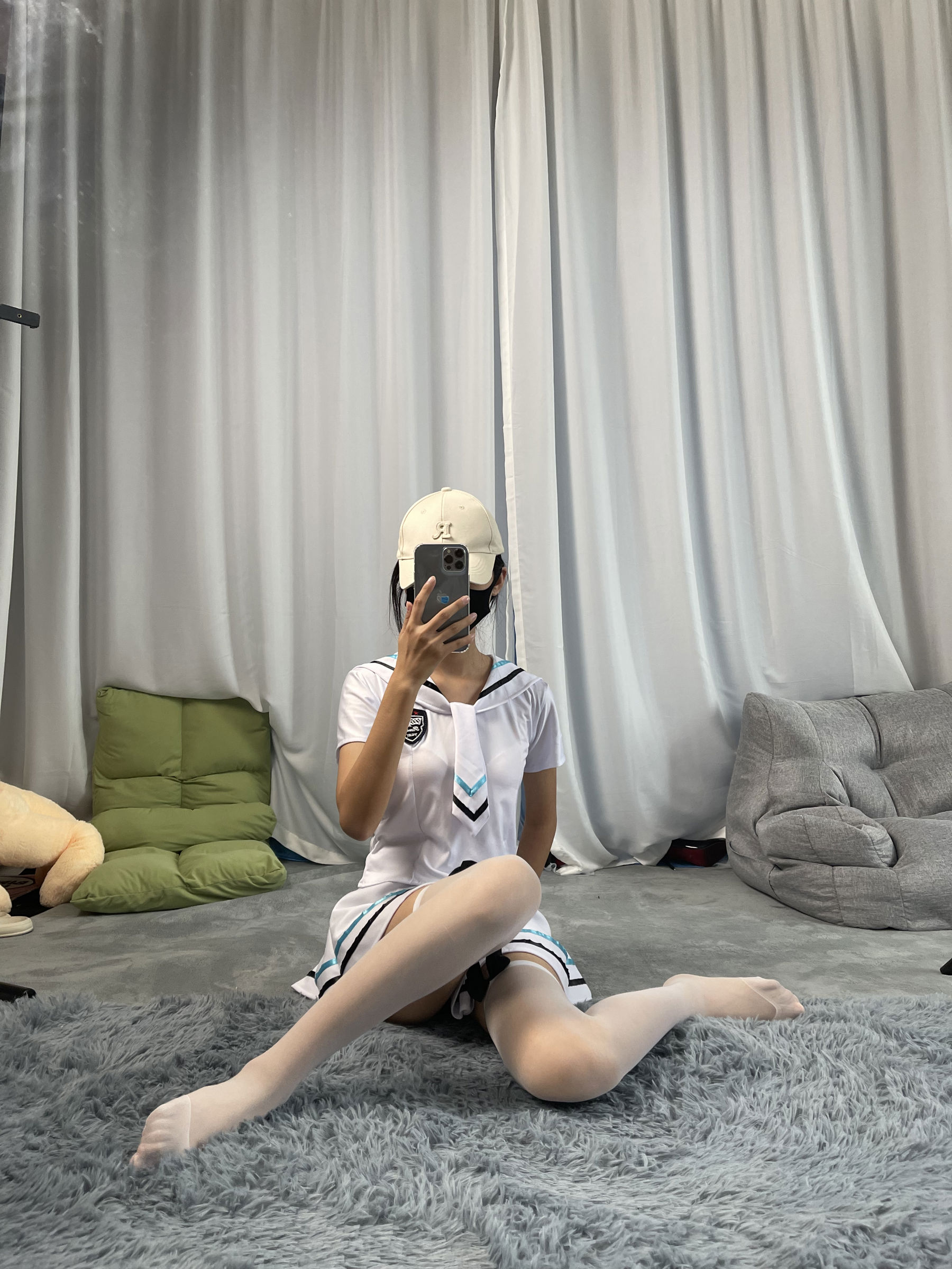三禾摄影 No.054 水手服 白丝/(203P)