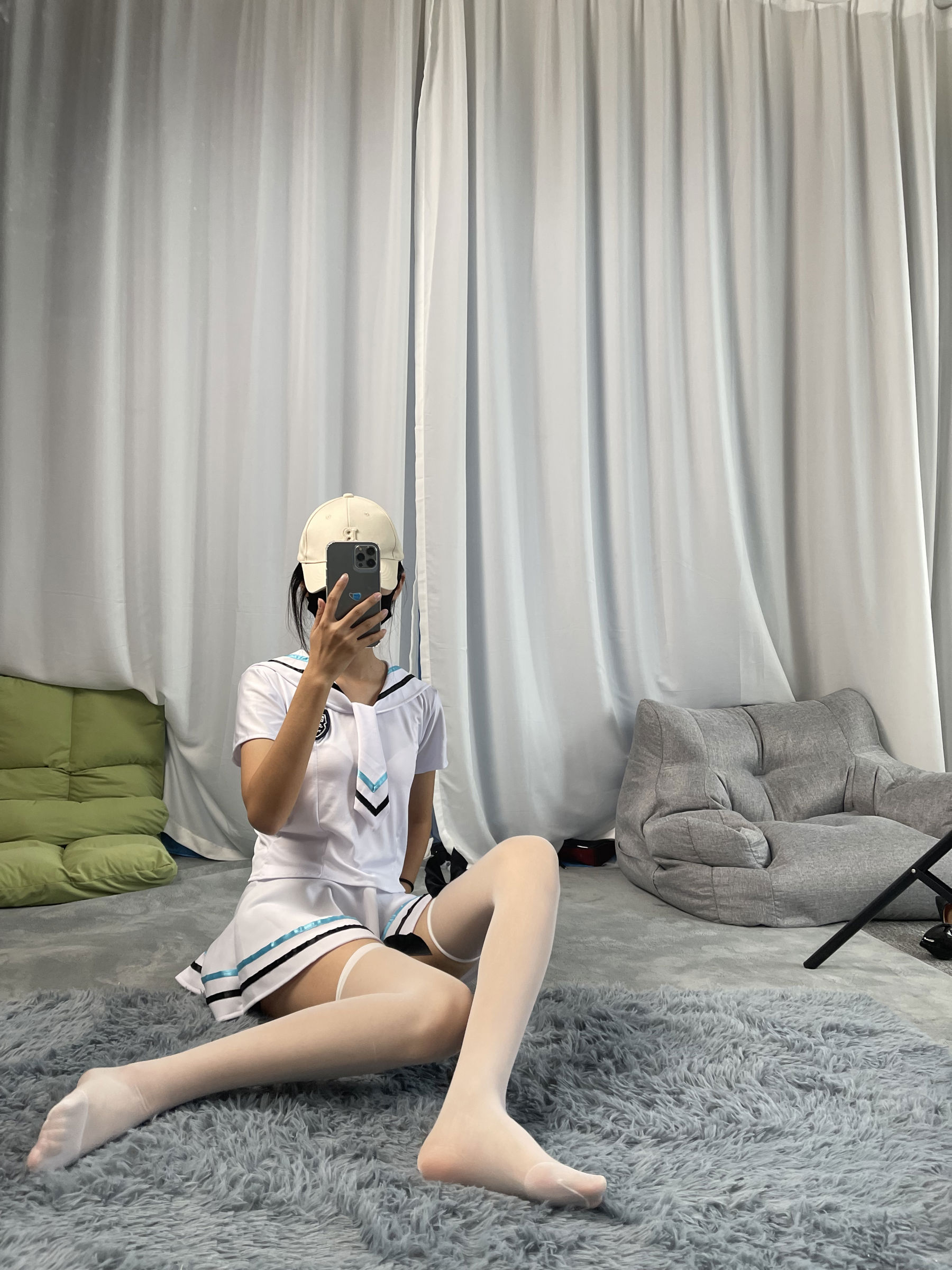 三禾摄影 No.054 水手服 白丝/(203P)