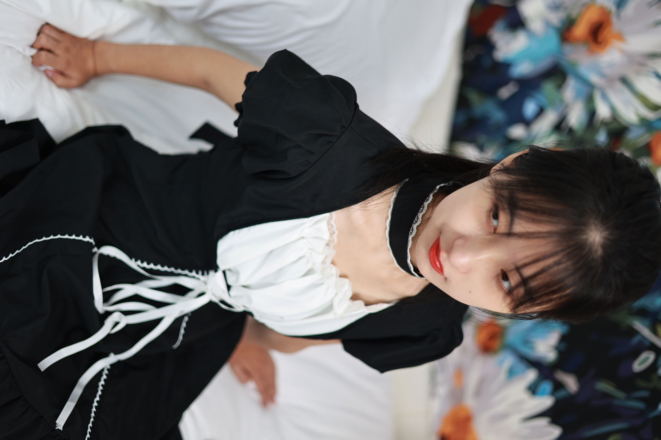 三禾摄影 No.053 女仆装 黑丝 小皮鞋/(177P)