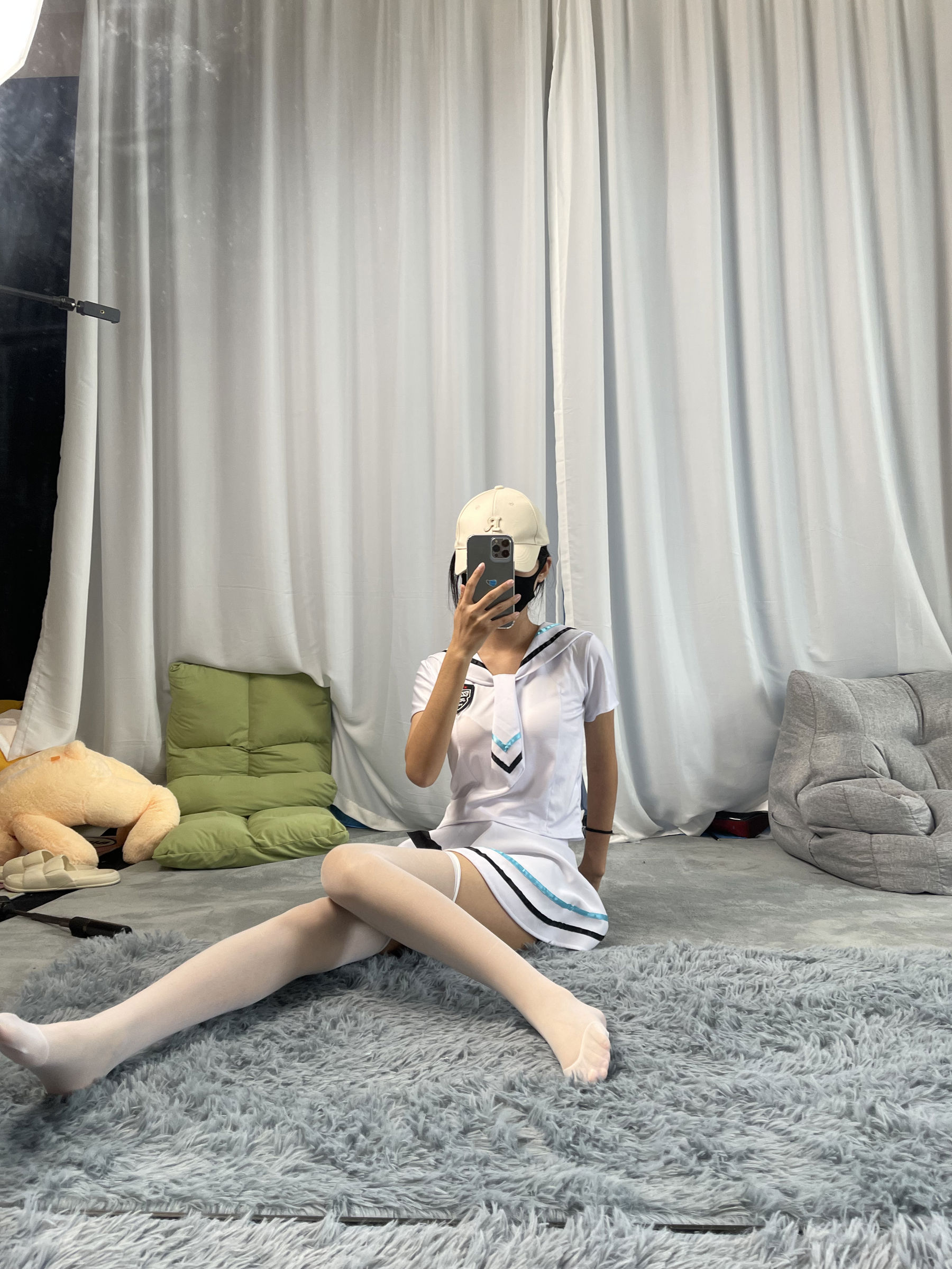 三禾摄影 No.054 水手服 白丝/(203P)