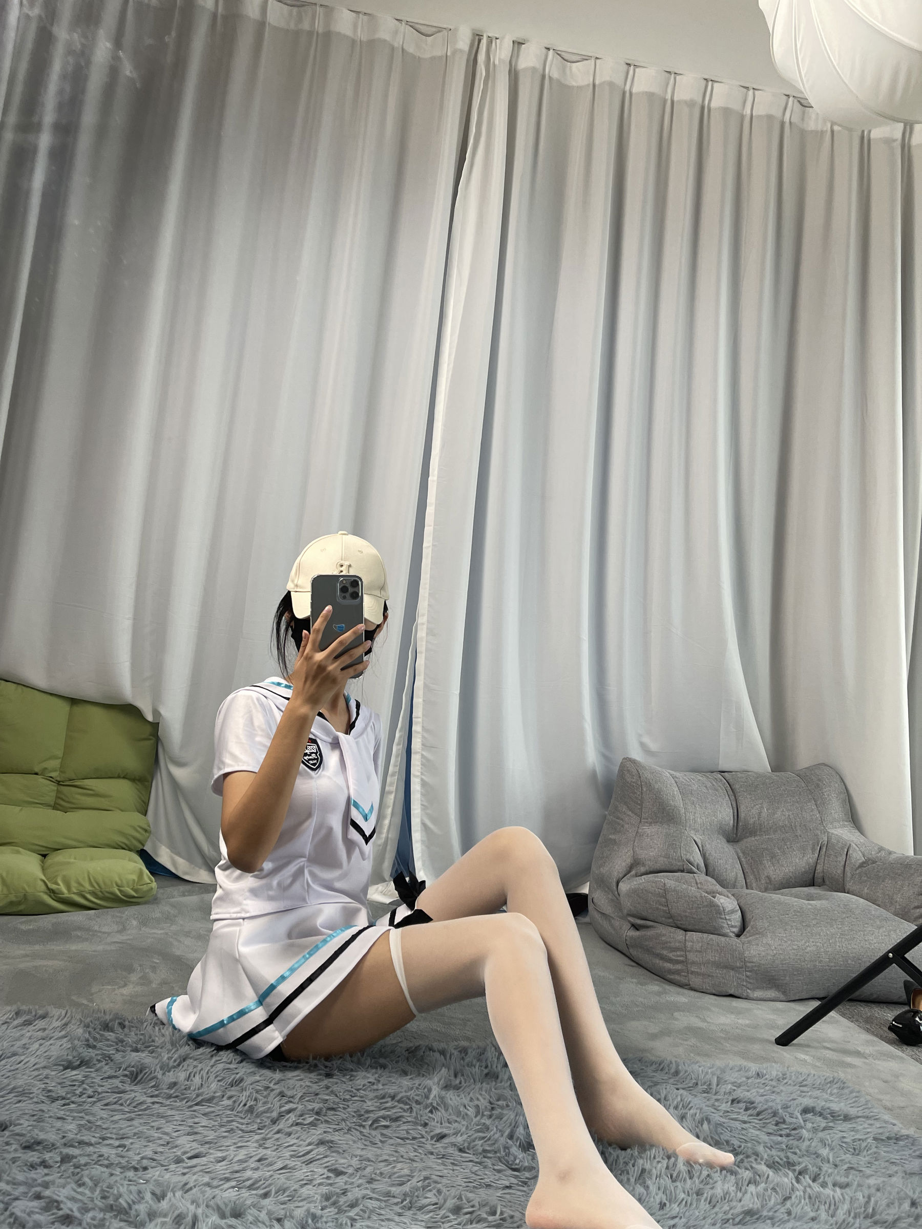 三禾摄影 No.054 水手服 白丝/(203P)