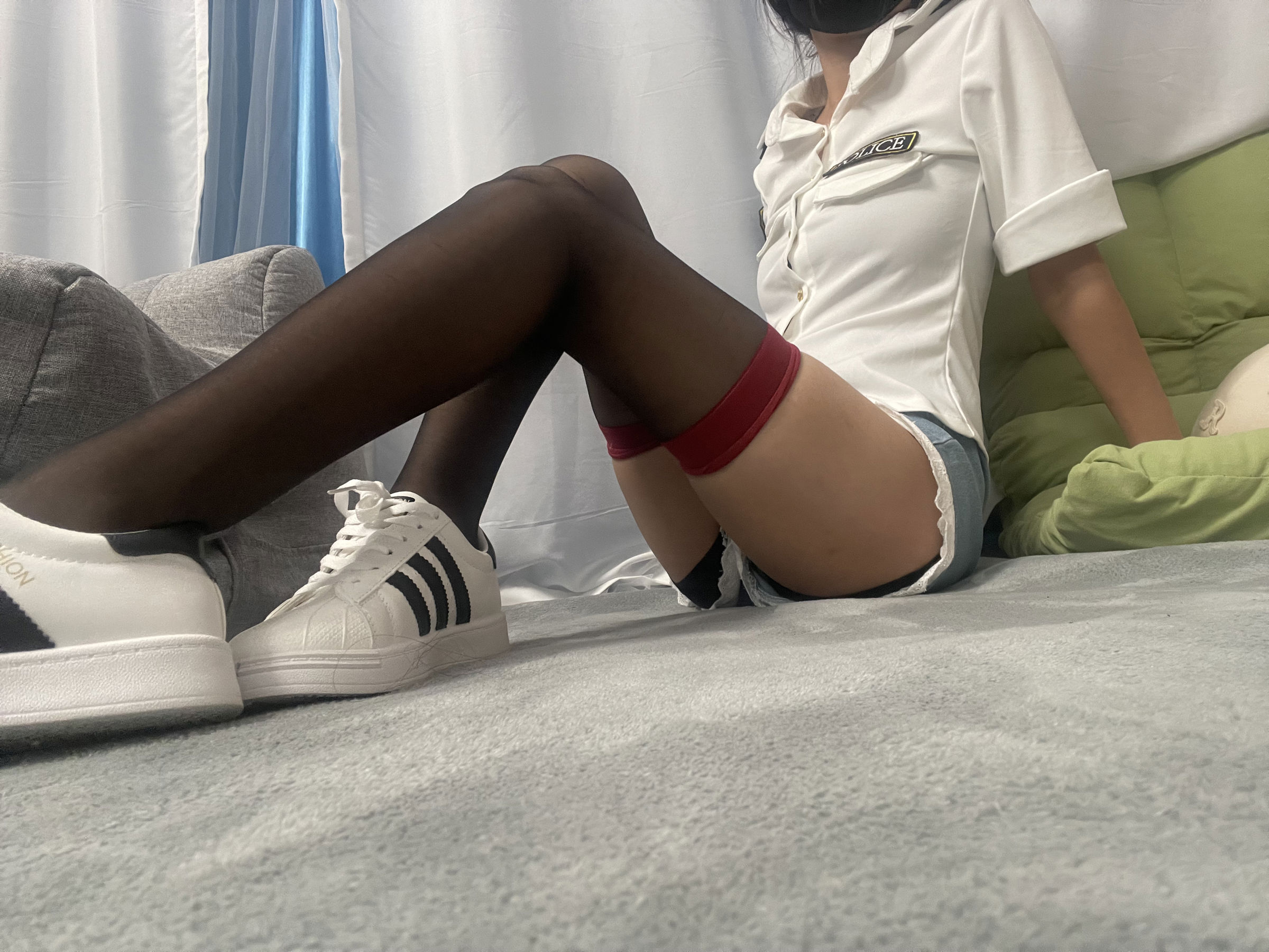 三禾摄影 No.055 黑丝 贝壳头/(200P)
