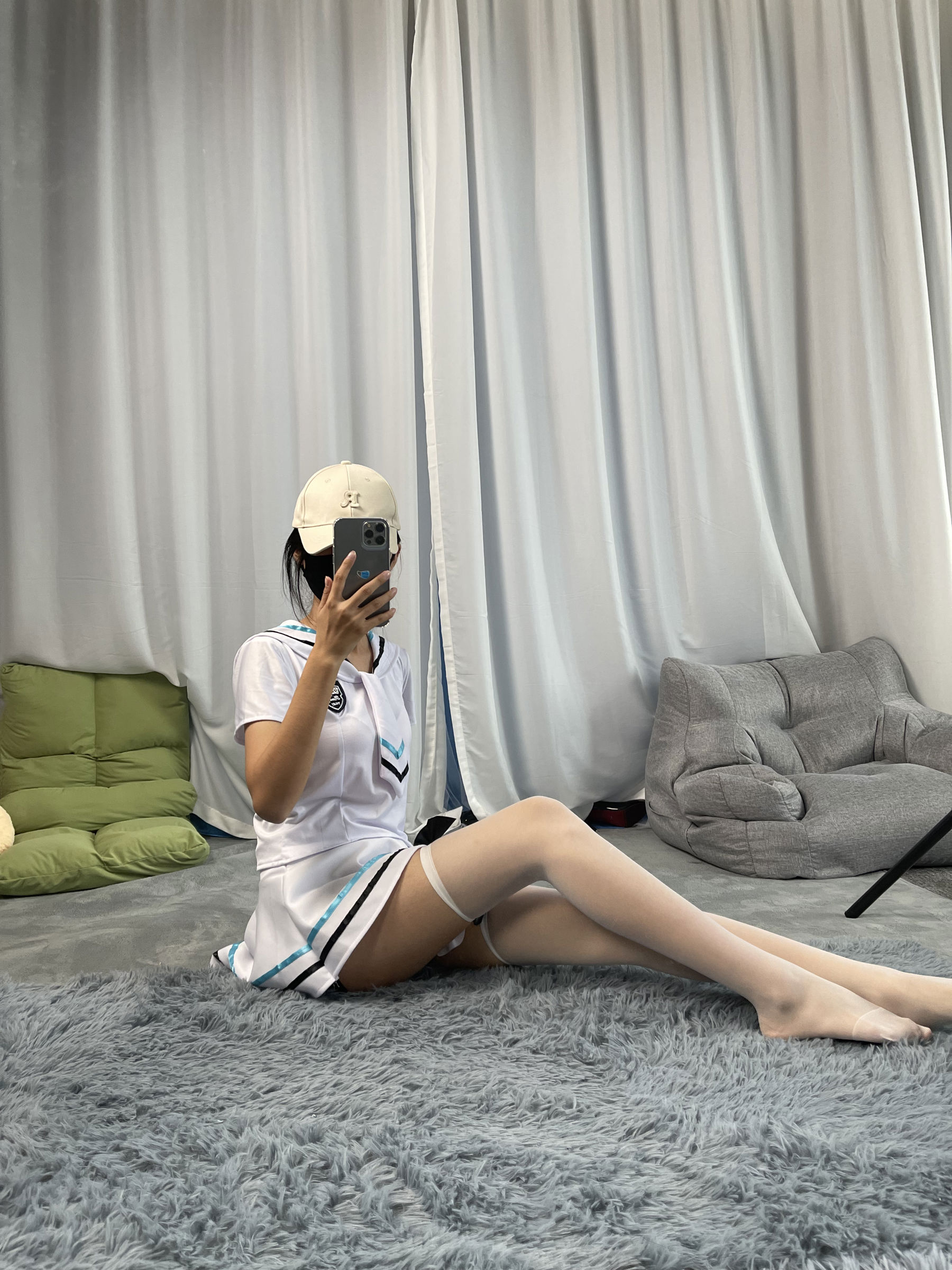 三禾摄影 No.054 水手服 白丝/(203P)