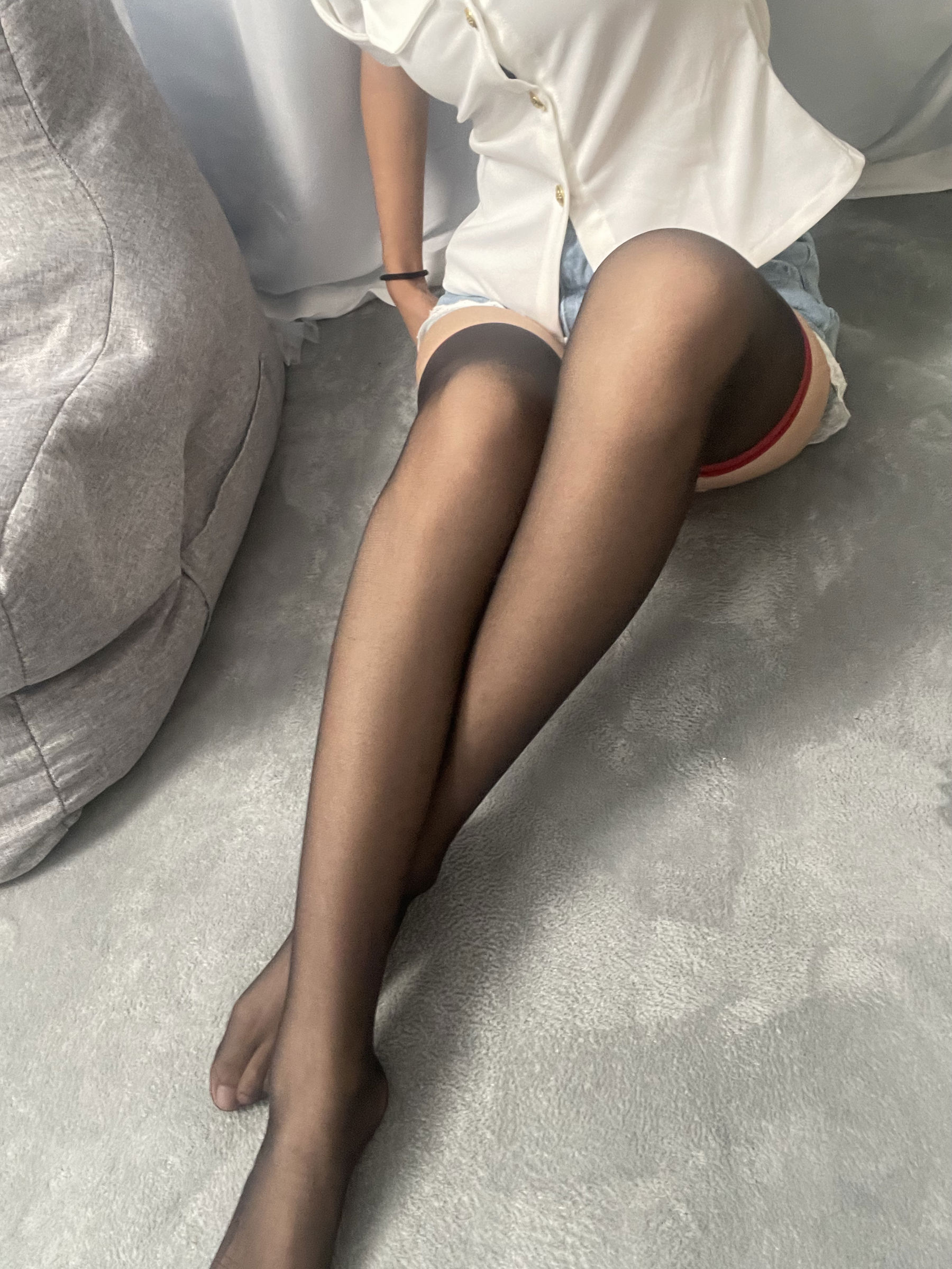 三禾摄影 No.055 黑丝 贝壳头/(200P)