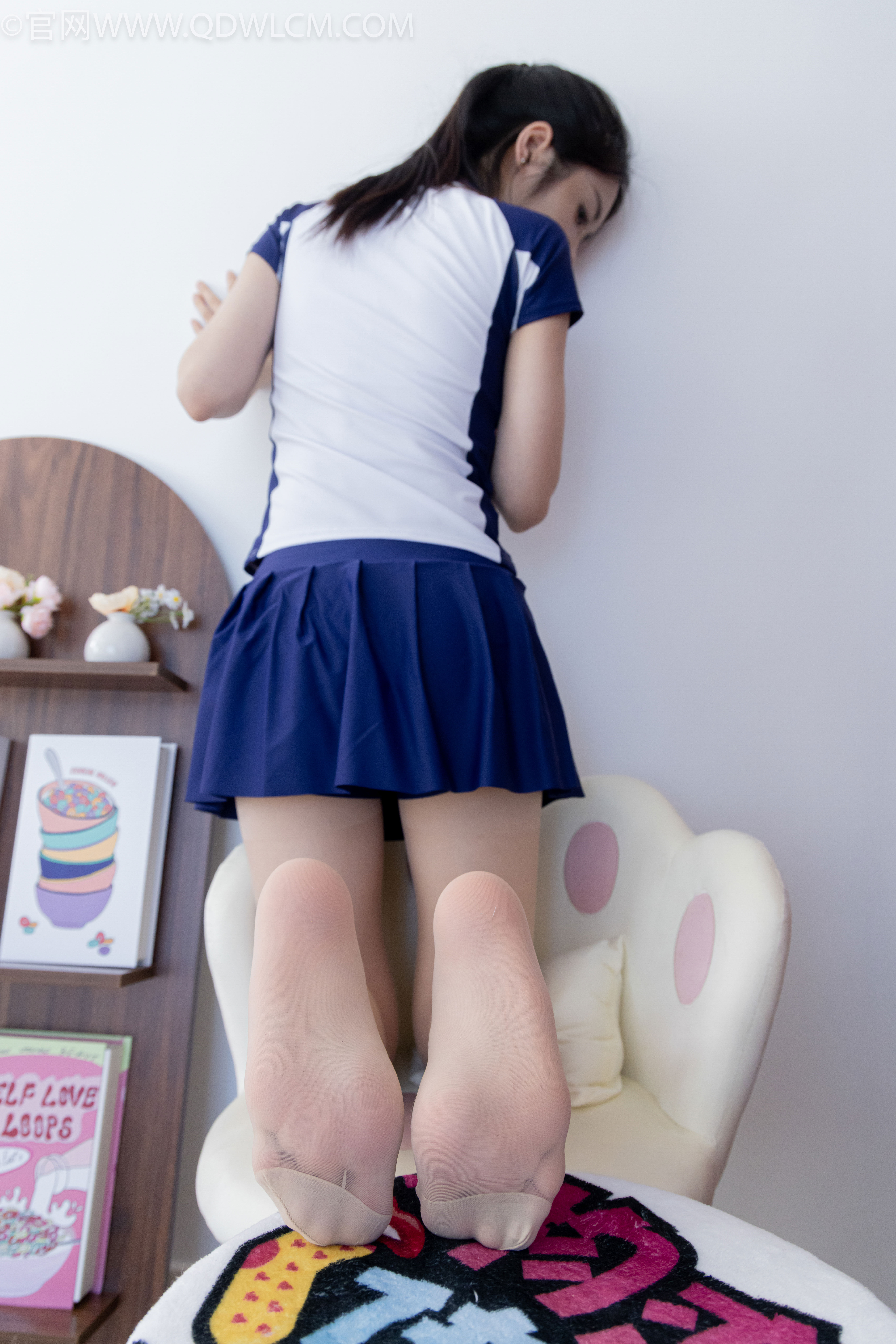物恋传媒 No.2596 青提 - 帆布鞋、白棉袜、薄肉丝/(139P)