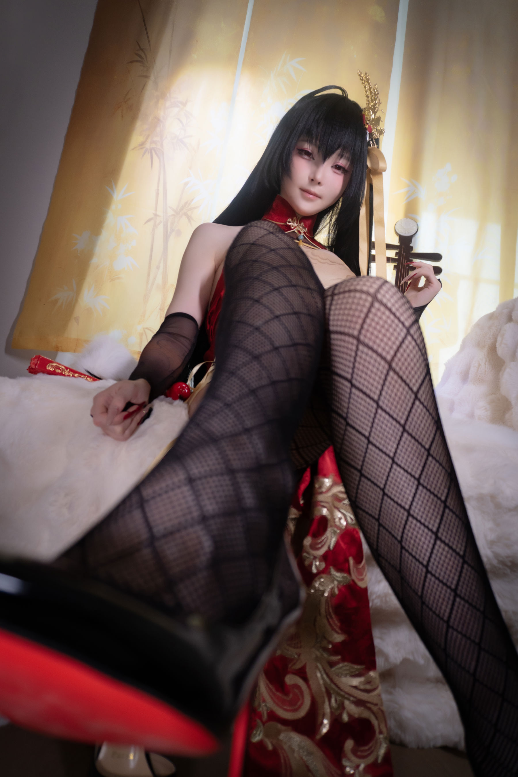 一小央泽 - 大凤旗袍/(103P)