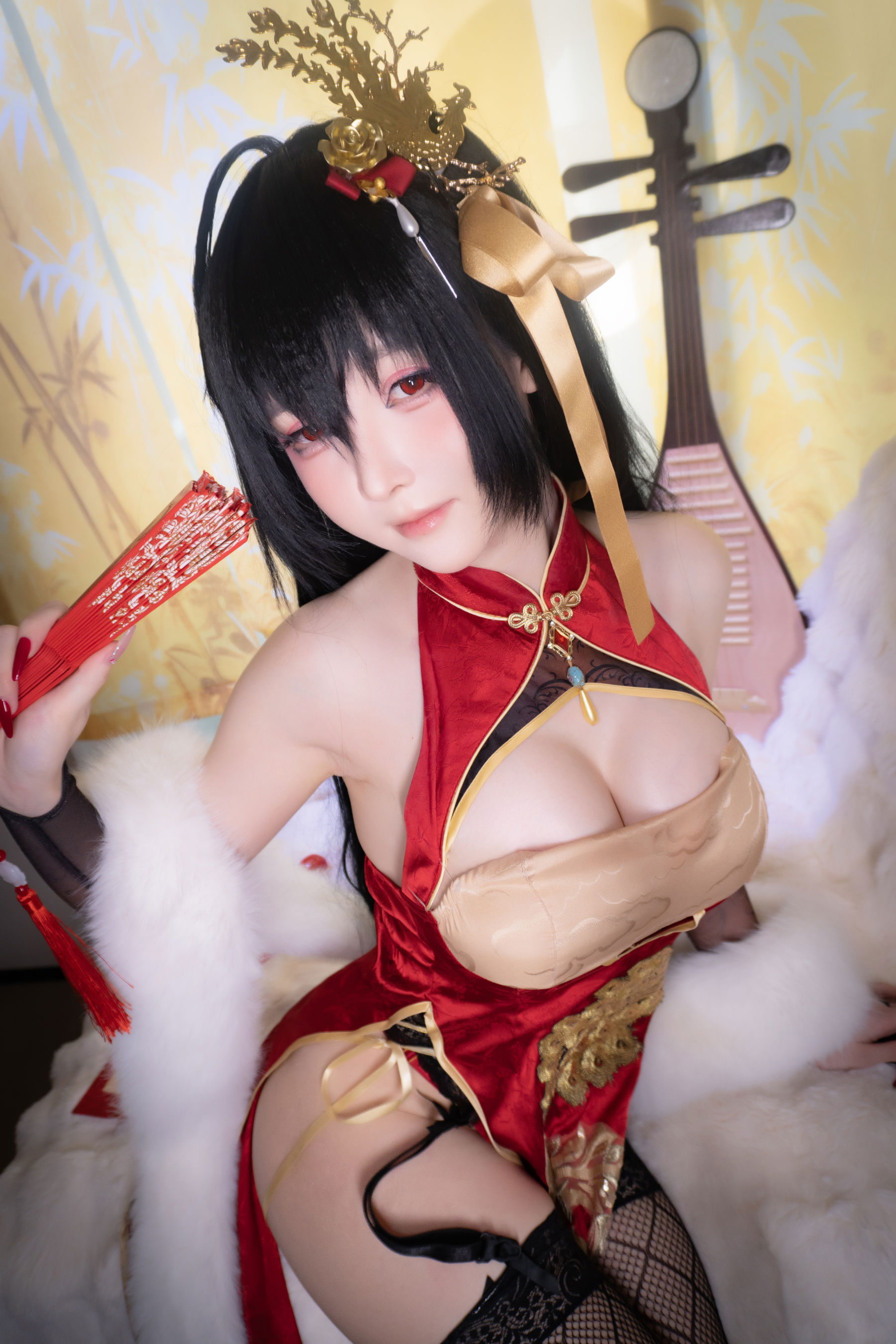 一小央泽 - 大凤旗袍/(103P)