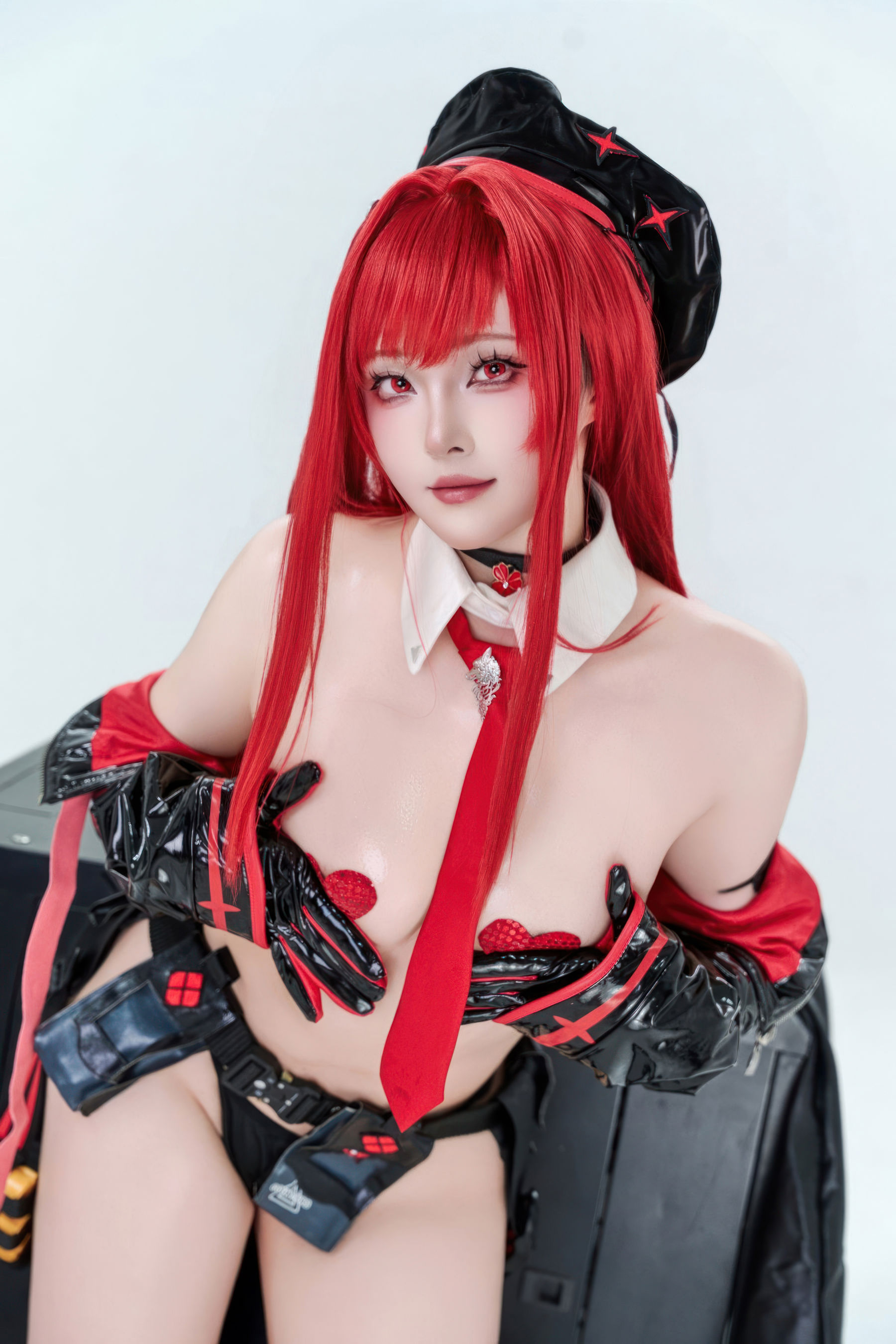 Natsuko夏夏子 - Nikke胜利女神 拉毗 小红帽/(77P)