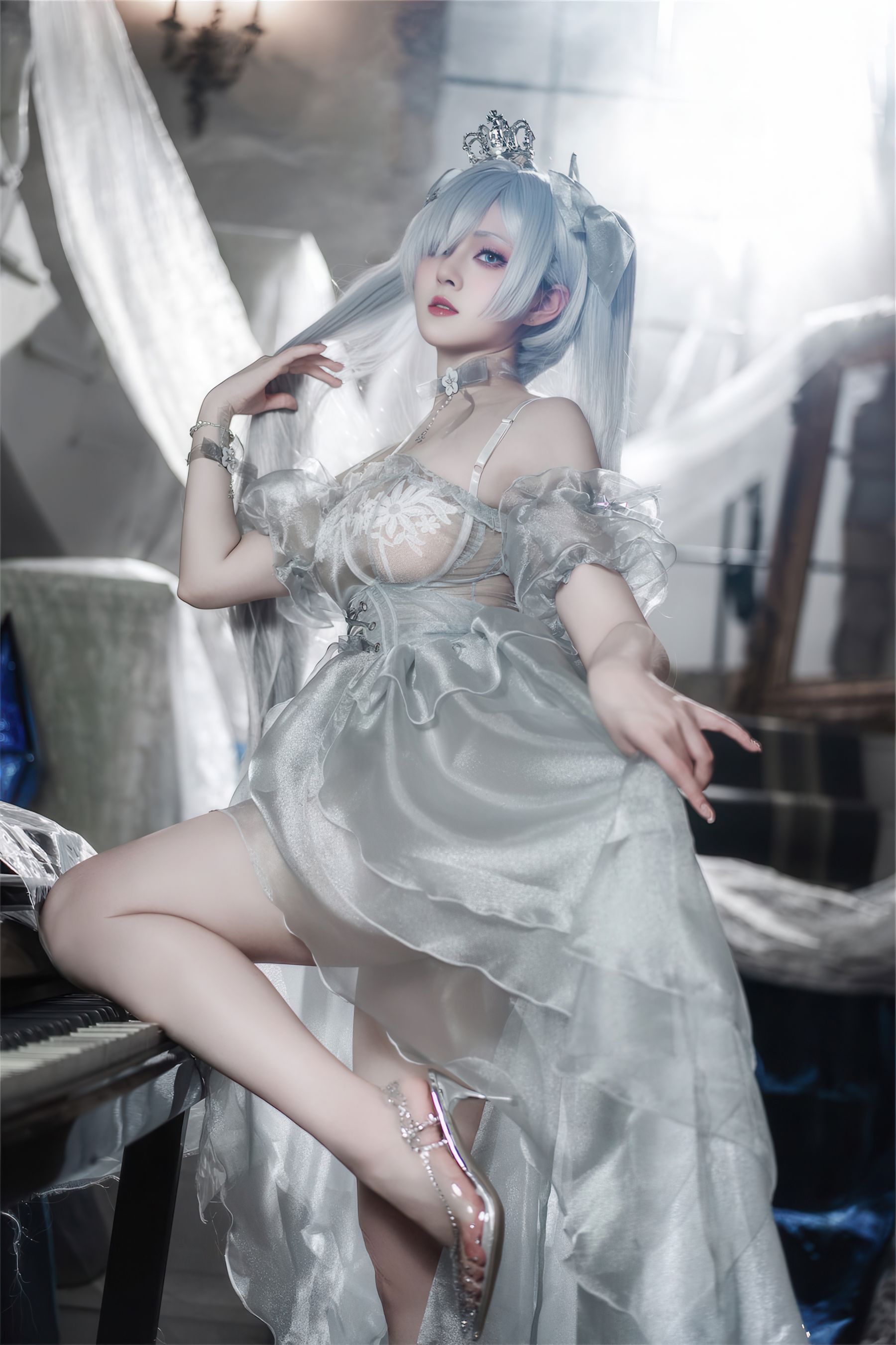Natsuko夏夏子 - 灰姑娘水晶公主Cinderella/(79P)