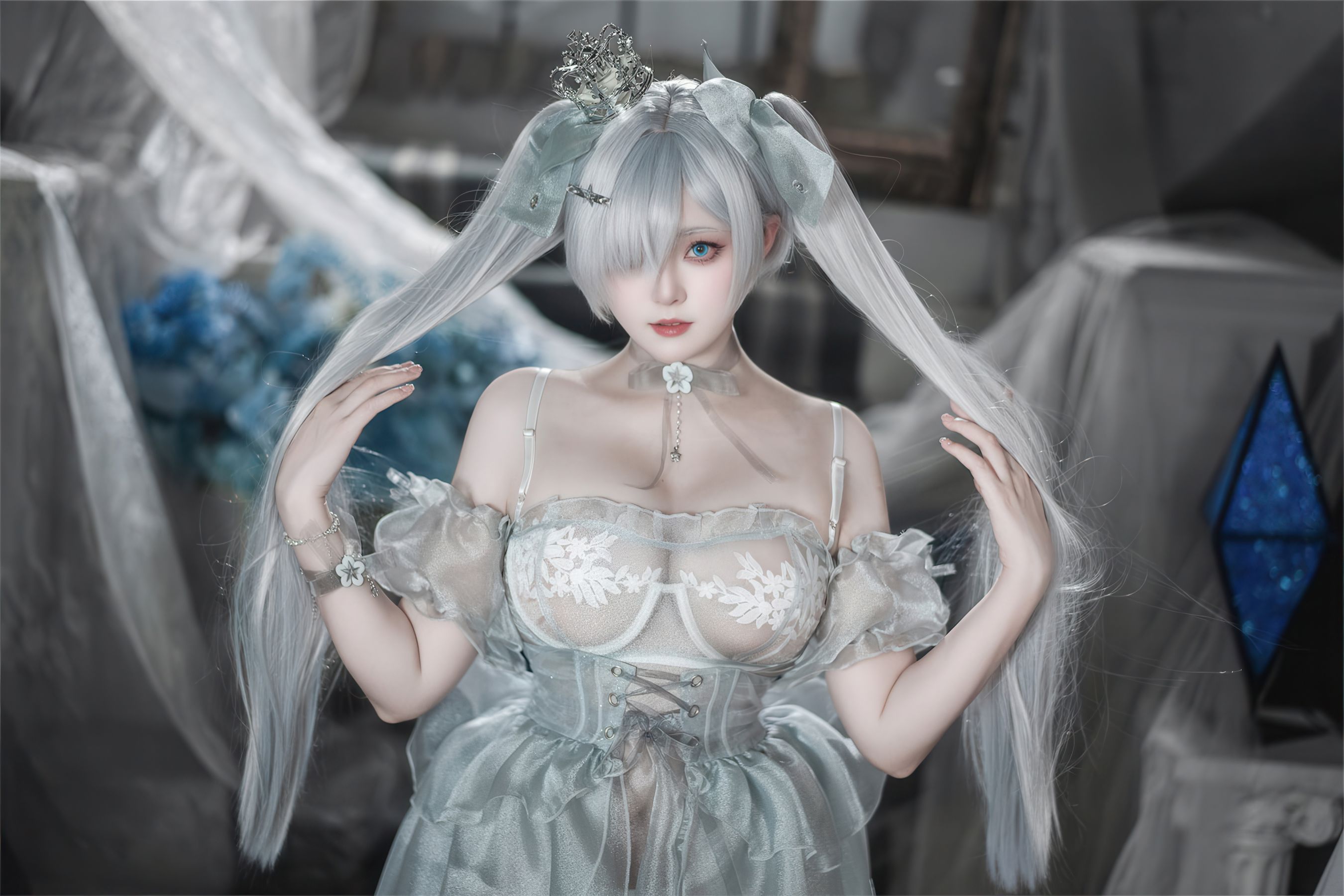 Natsuko夏夏子 - 灰姑娘水晶公主Cinderella/(79P)