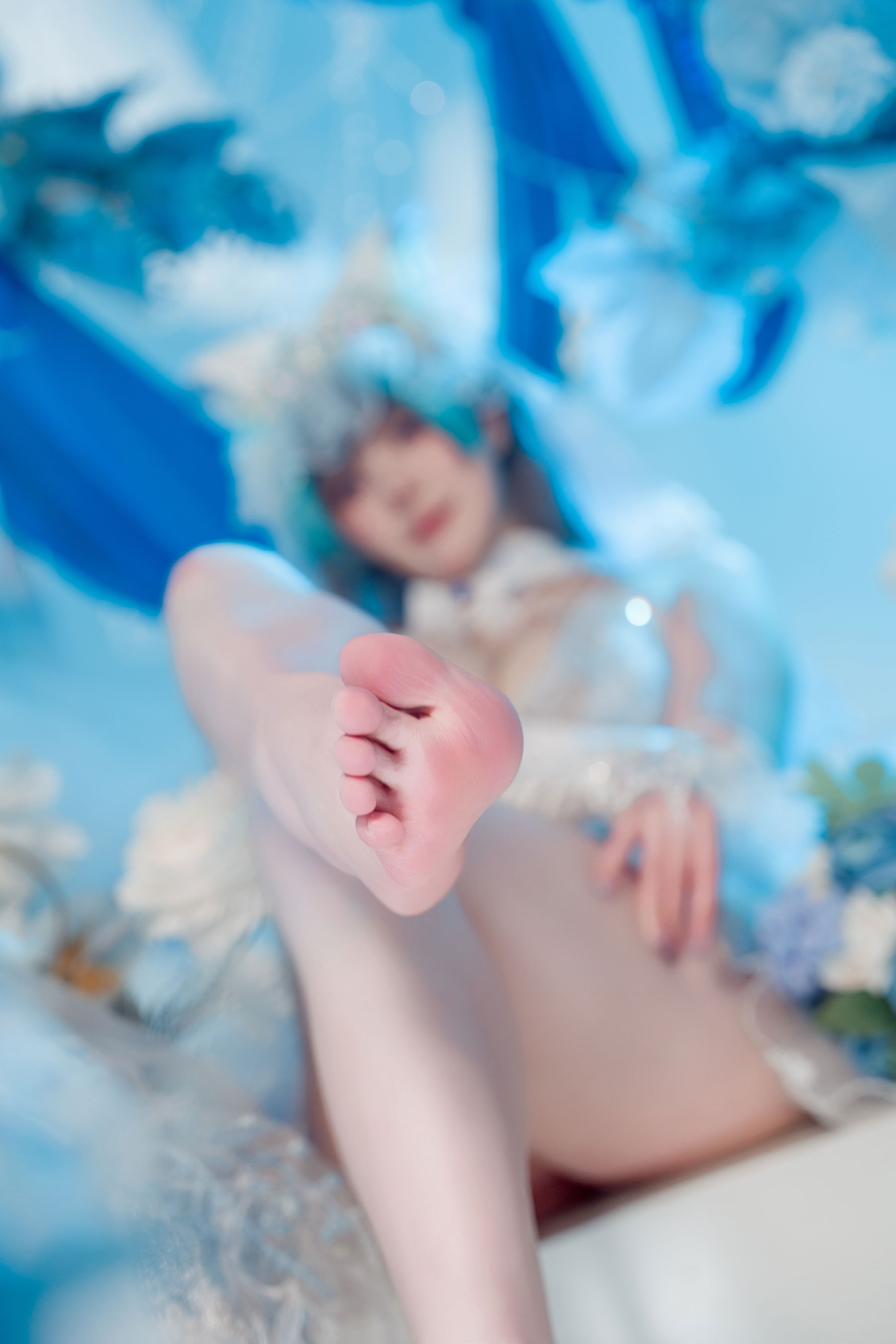 Natsuko夏夏子 - 碧蓝航线 柴郡婚纱/(70P)