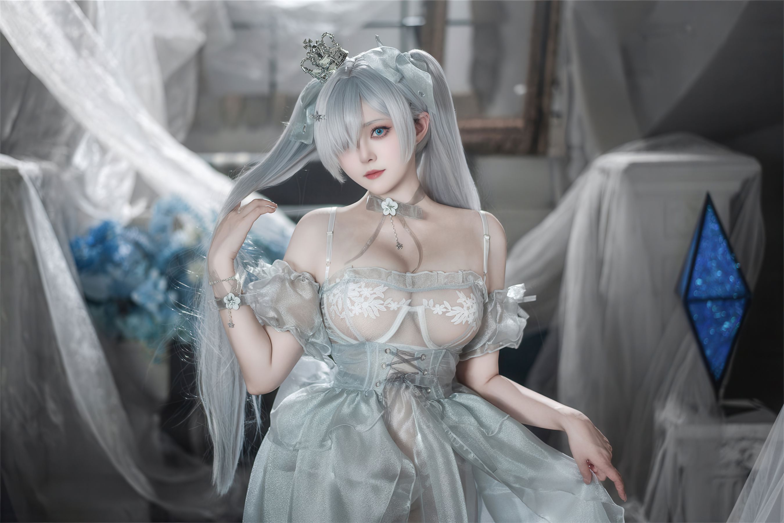 Natsuko夏夏子 - 灰姑娘水晶公主Cinderella/(79P)