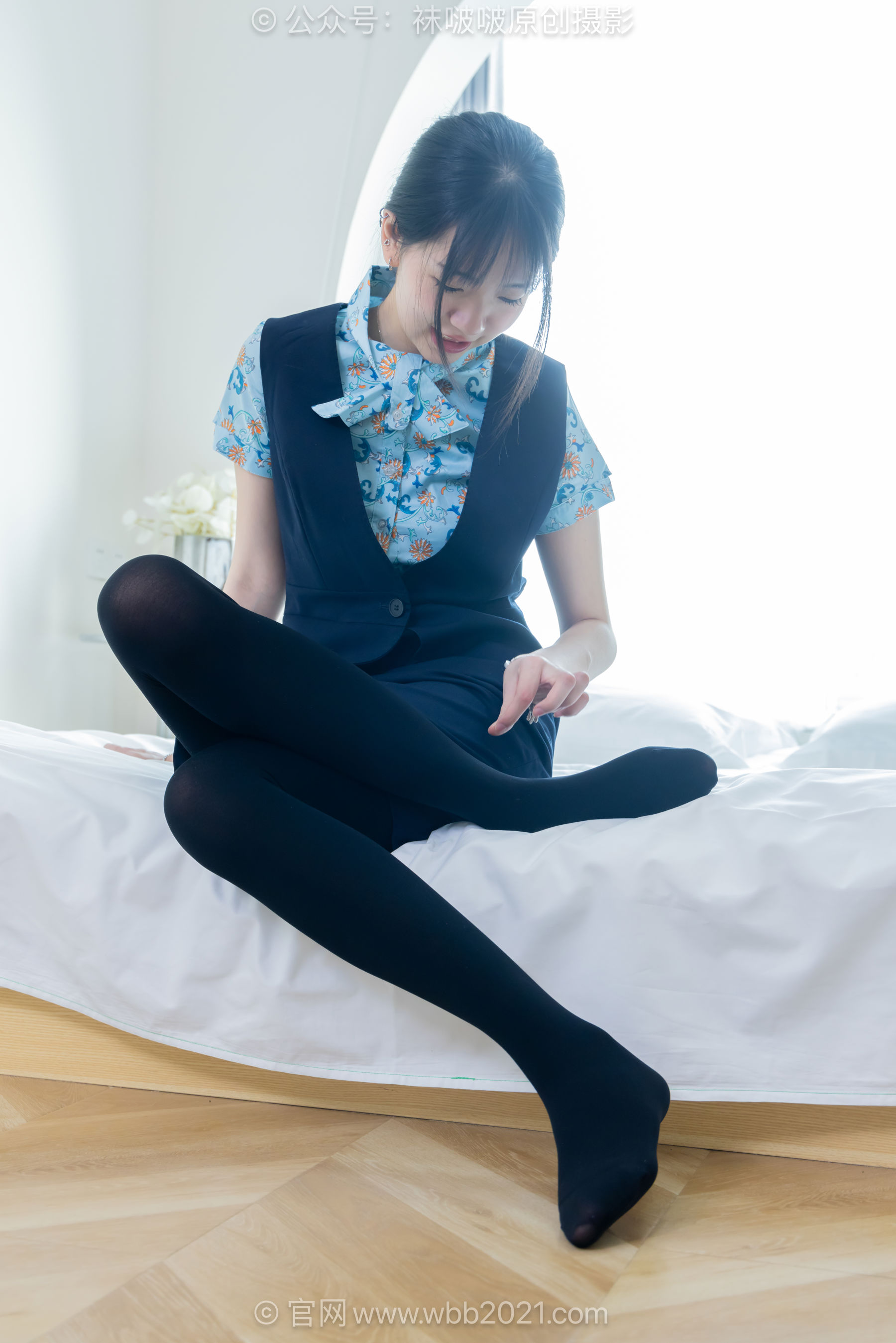 BoBoSocks袜啵啵 No.662 小甜豆 平底鞋、高跟鞋、厚黑丝、厚肉丝、制服/(142P)