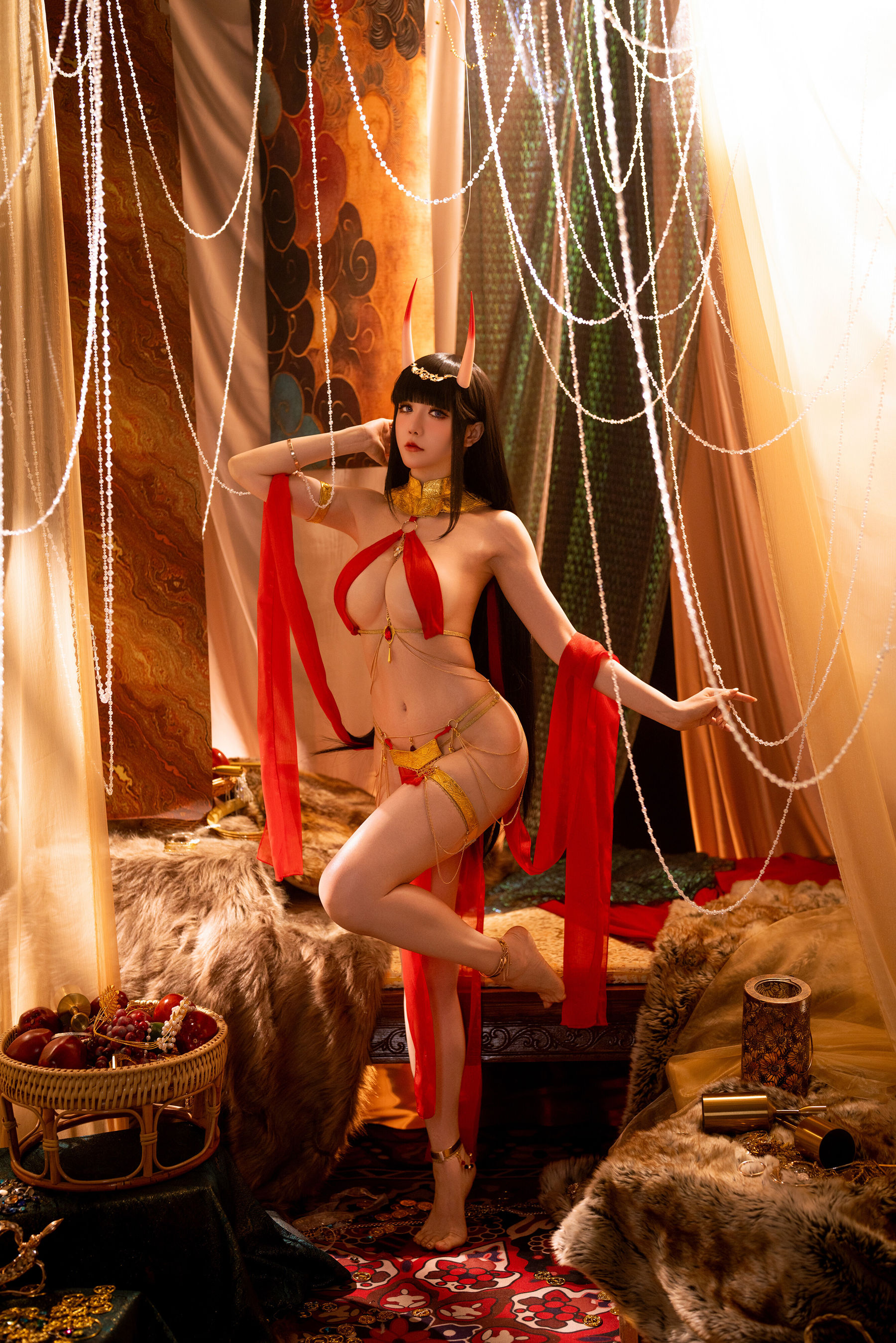 Coser小姐姐星之迟迟 - 碧蓝航线 能代 舞娘/(40P)