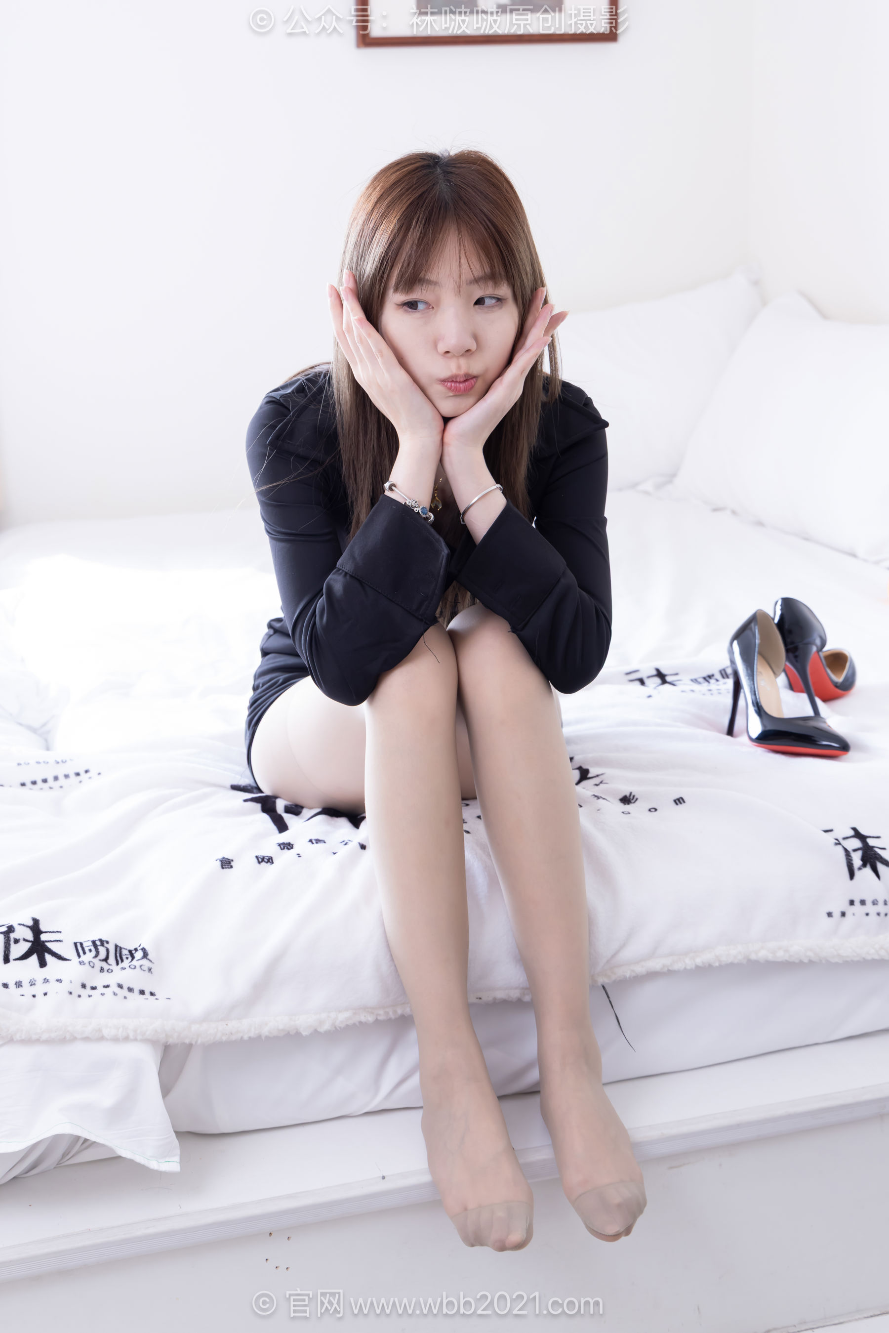 BoBoSocks袜啵啵 No.658 小甜豆 - 高跟鞋、薄肉丝、薄黑丝、薄灰丝、ol风/(310P)