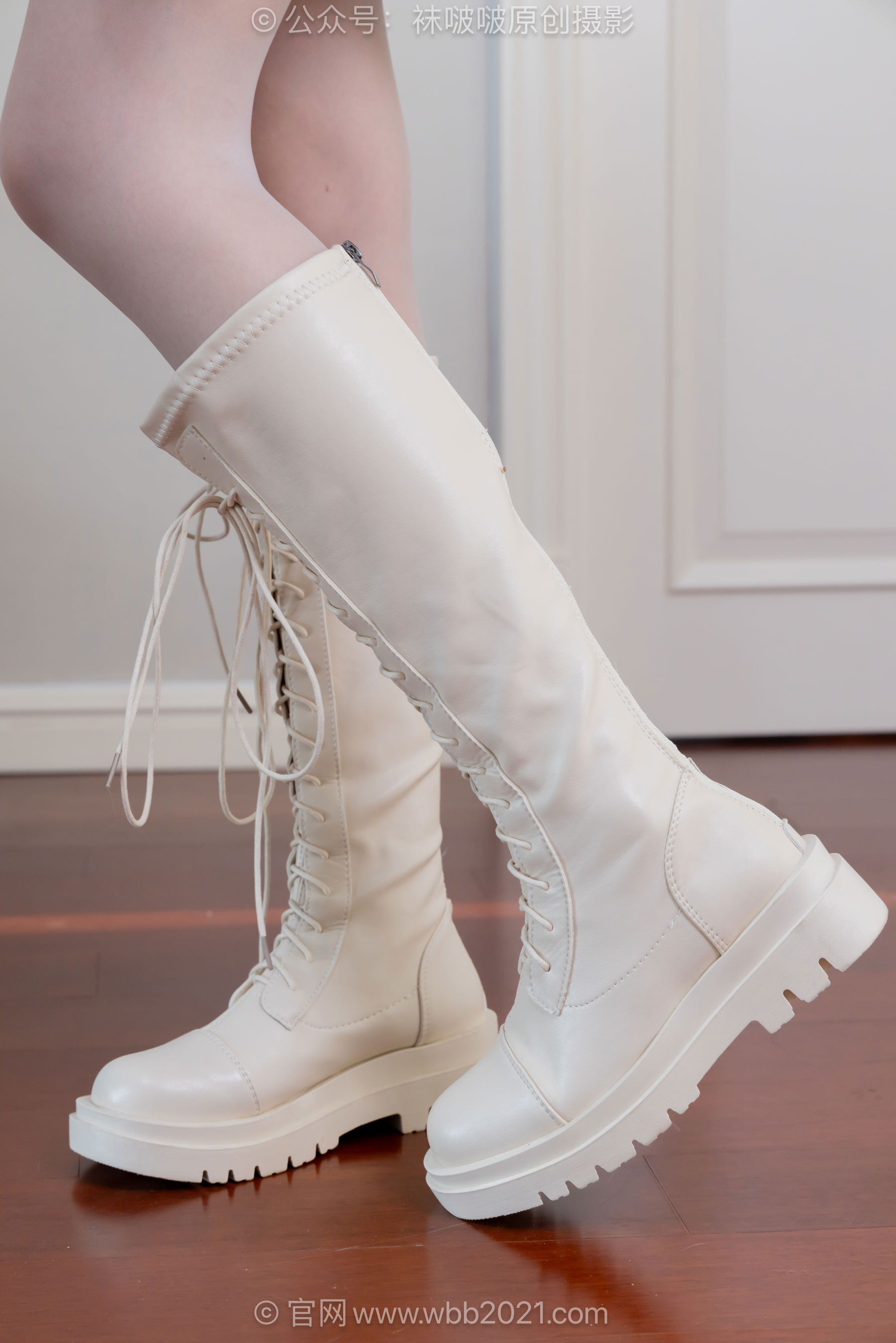 BoBoSocks袜啵啵 No.660 小甜豆 - 长靴、薄白丝、裸足/(300P)