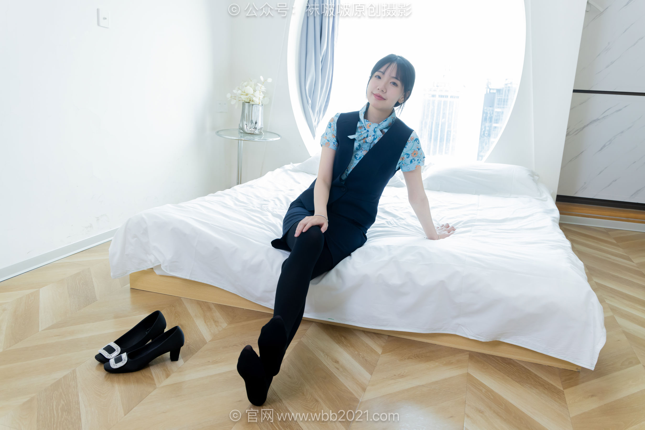 BoBoSocks袜啵啵 No.662 小甜豆 平底鞋、高跟鞋、厚黑丝、厚肉丝、制服/(142P)