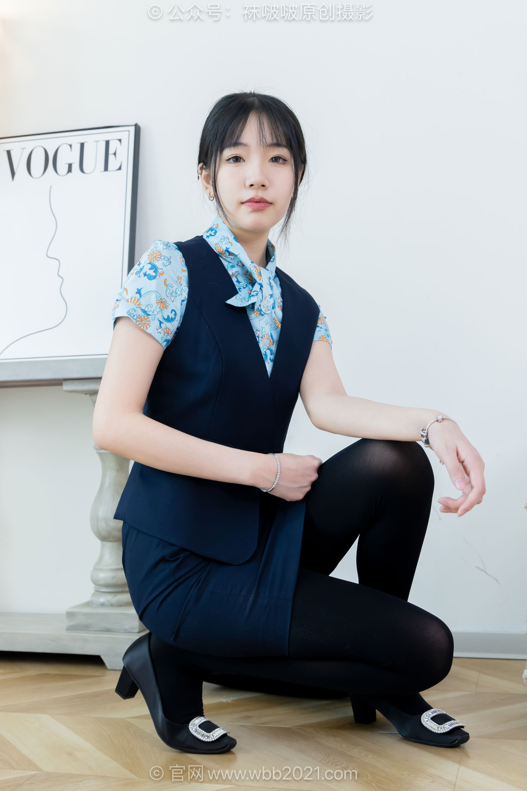 BoBoSocks袜啵啵 No.662 小甜豆 平底鞋、高跟鞋、厚黑丝、厚肉丝、制服/(142P)